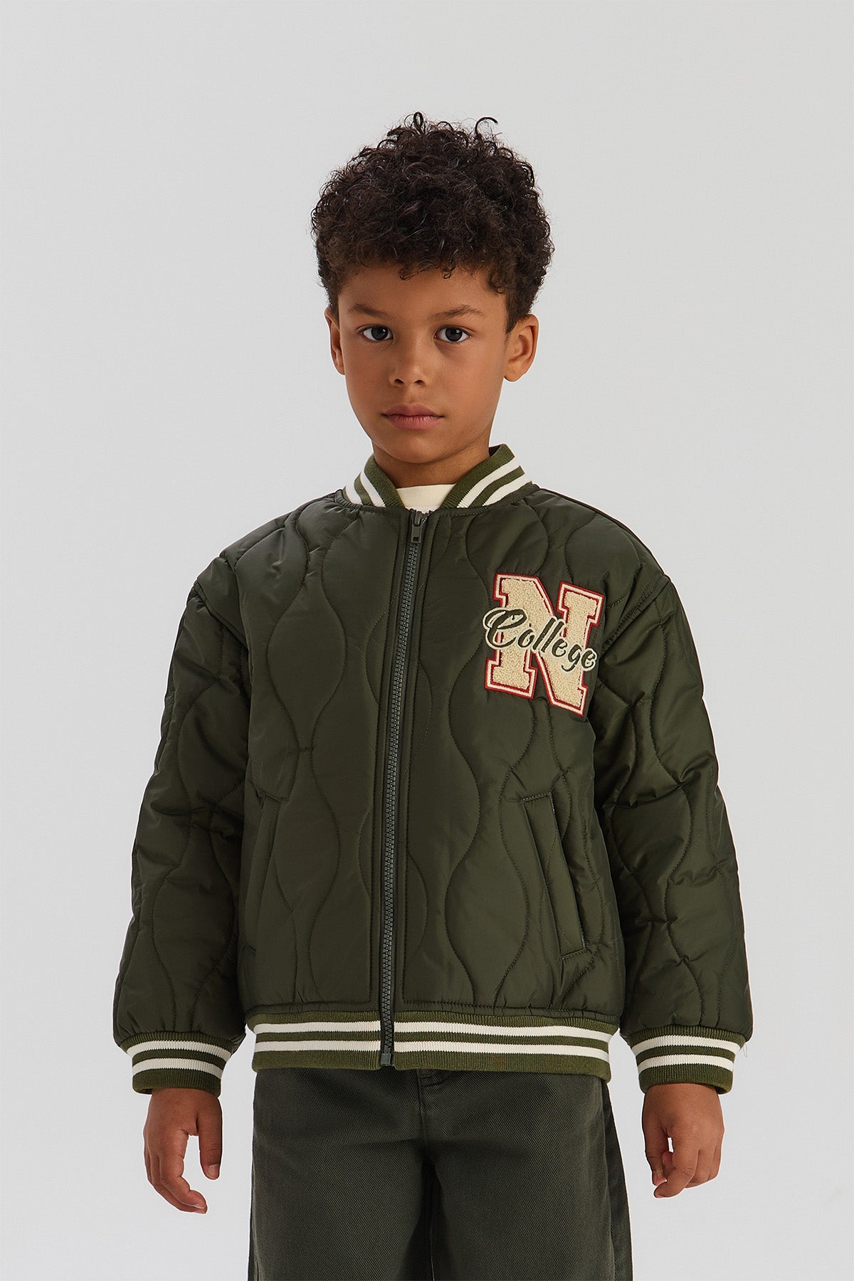 Boy Khaki Jacket