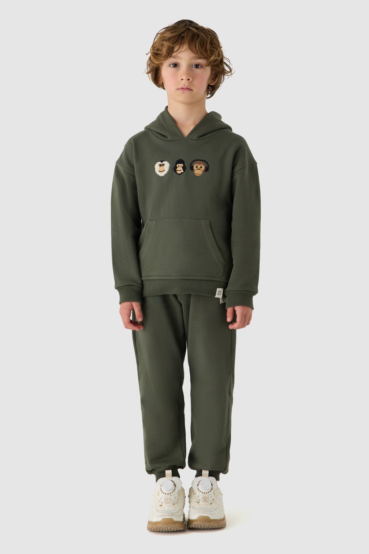 Boy Khaki Sweatshirt