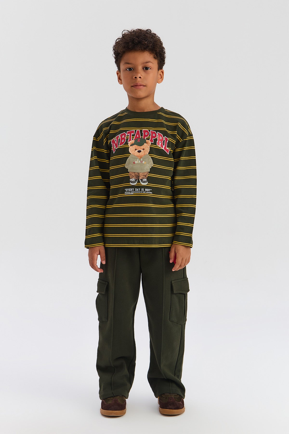 Boy Khaki Tshirt