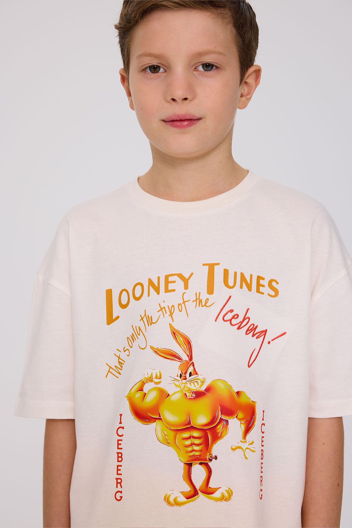 Boy Kırık White Tshirt