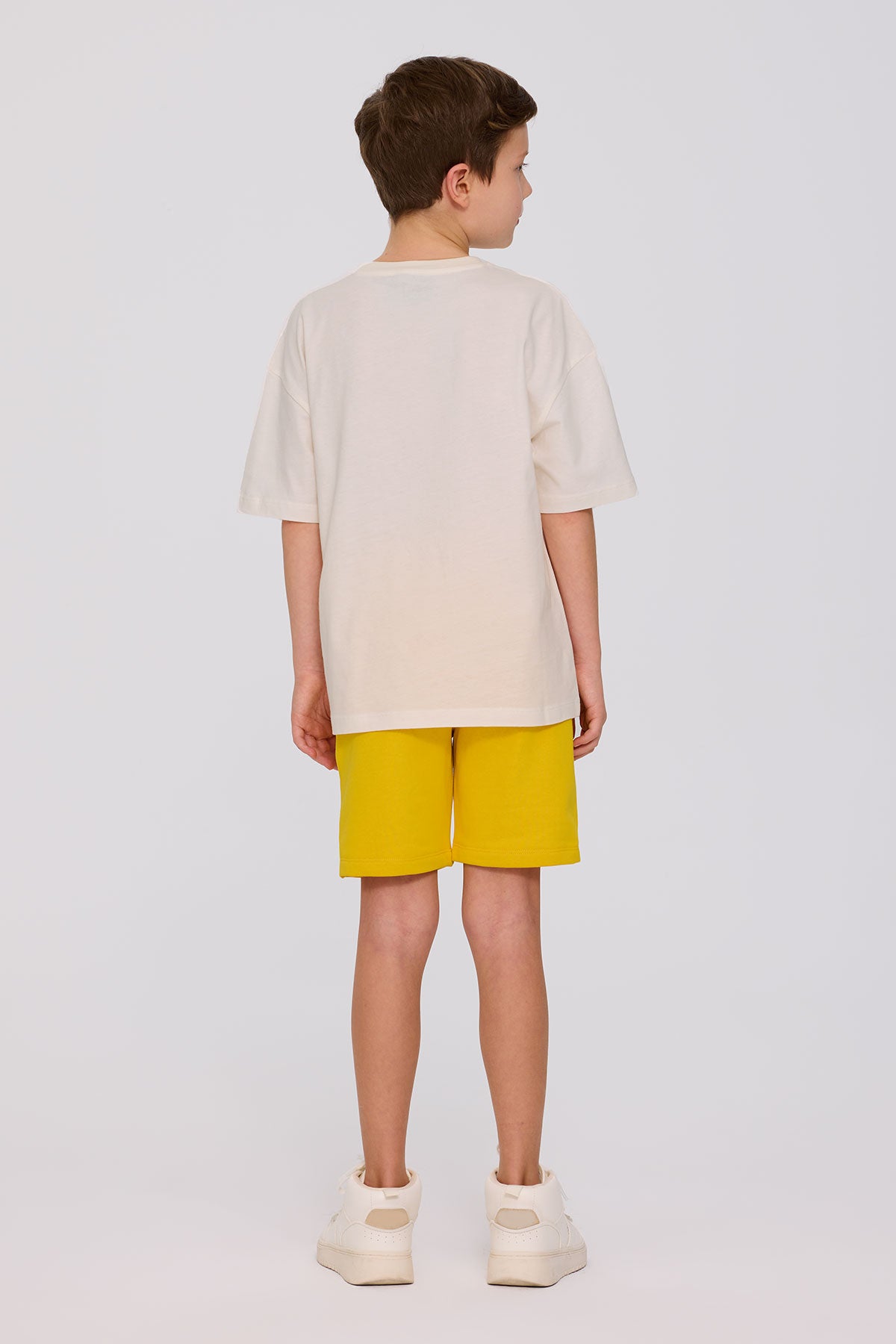 Boy Kırık White Tshirt