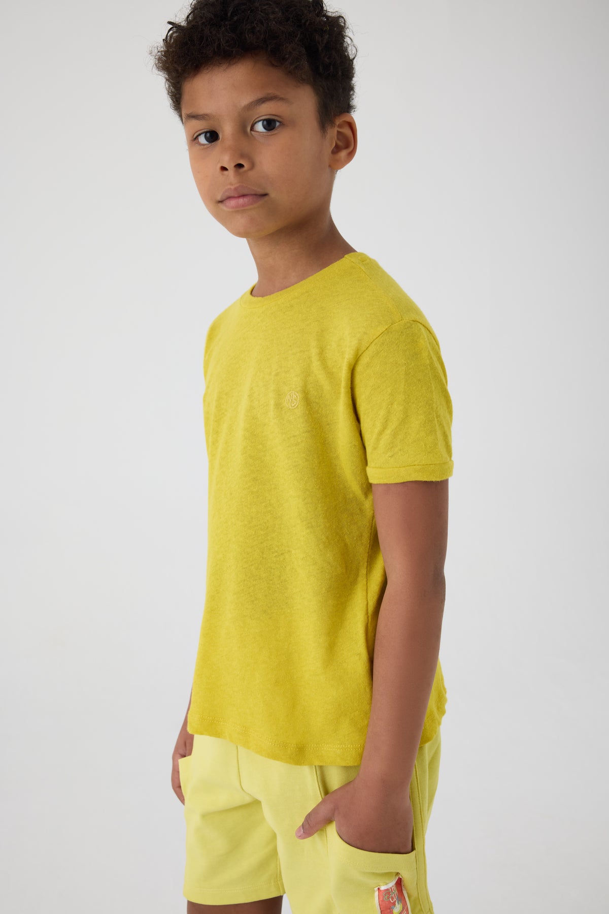 Boy Mustard Tshirt