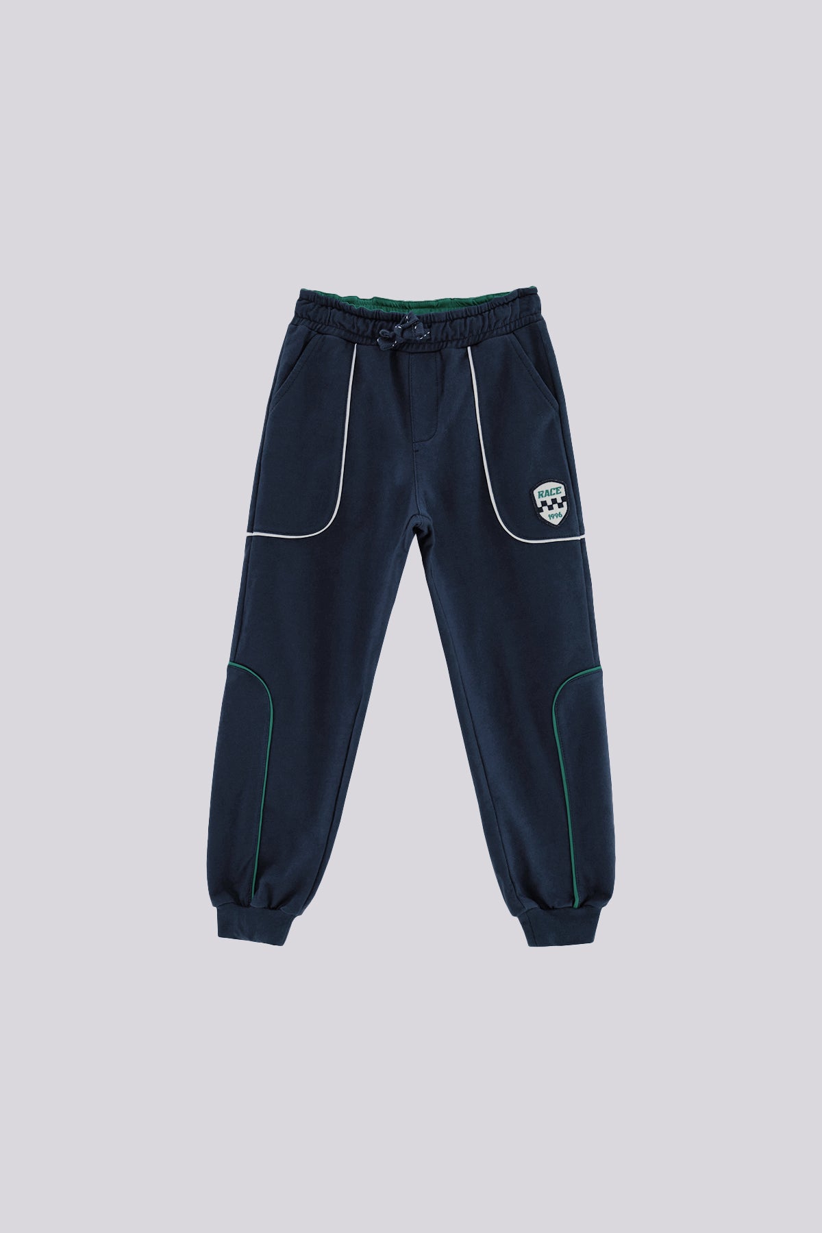 Boy Navy Blue Tracksuit Bottom