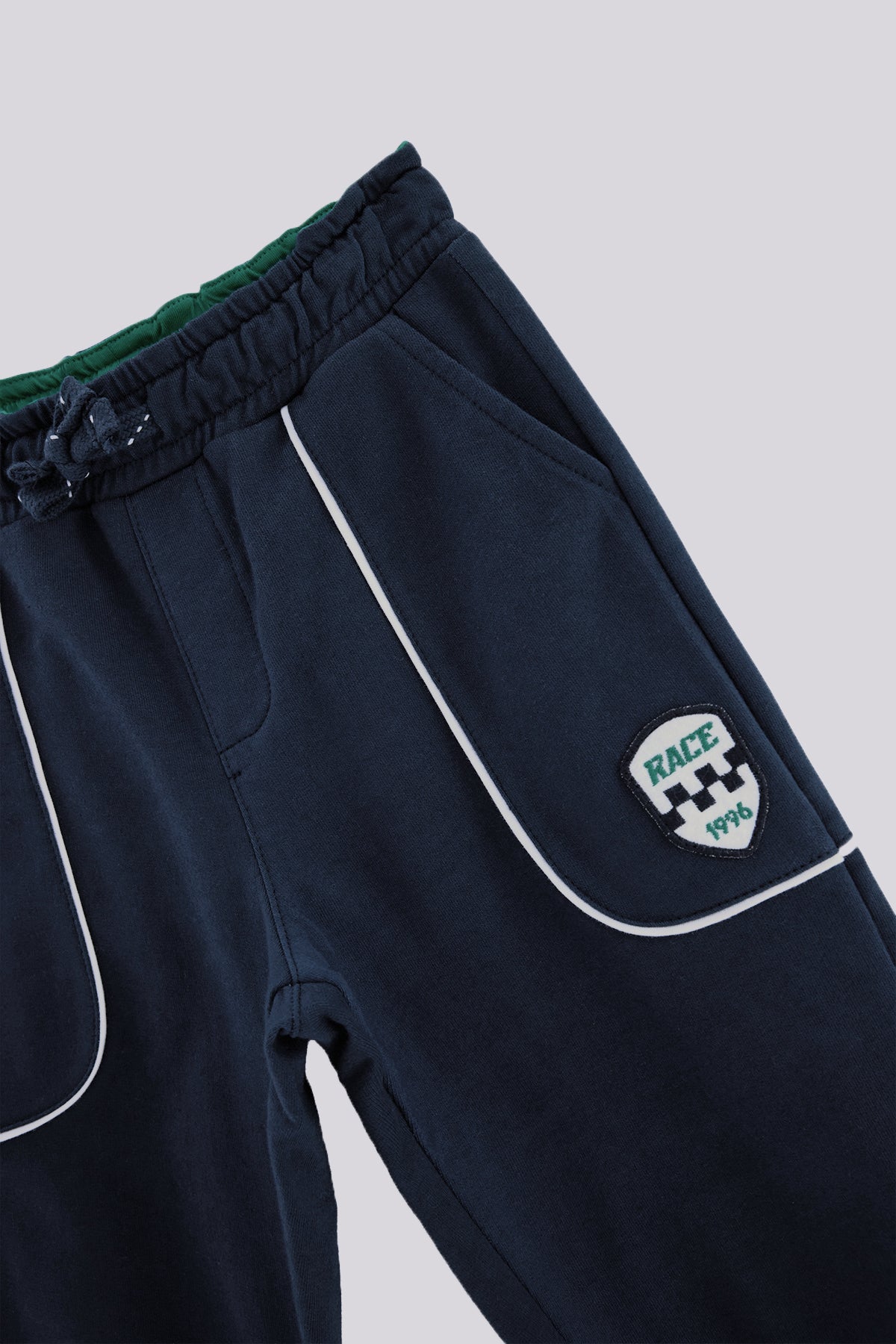 Boy Navy Blue Tracksuit Bottom