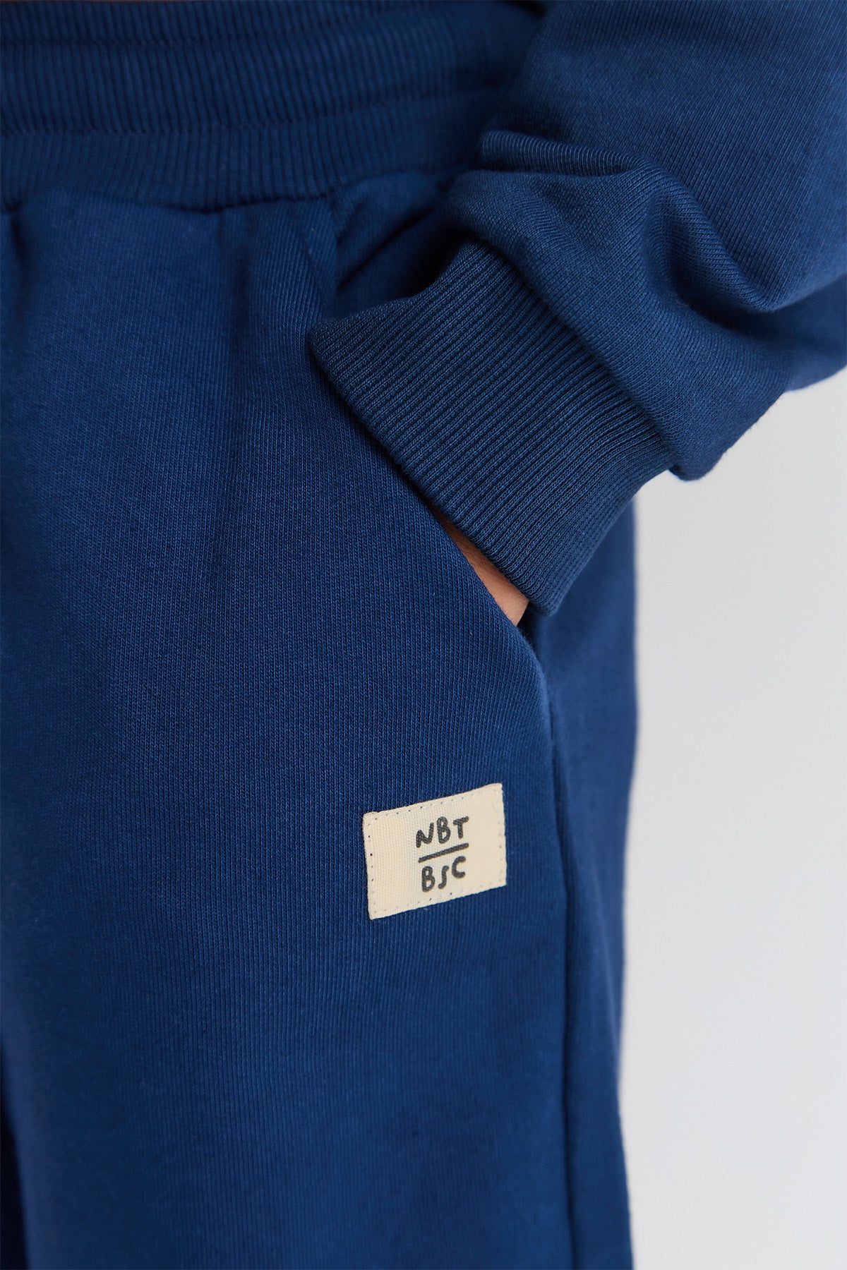 Boy Navy Blue Tracksuit Bottom