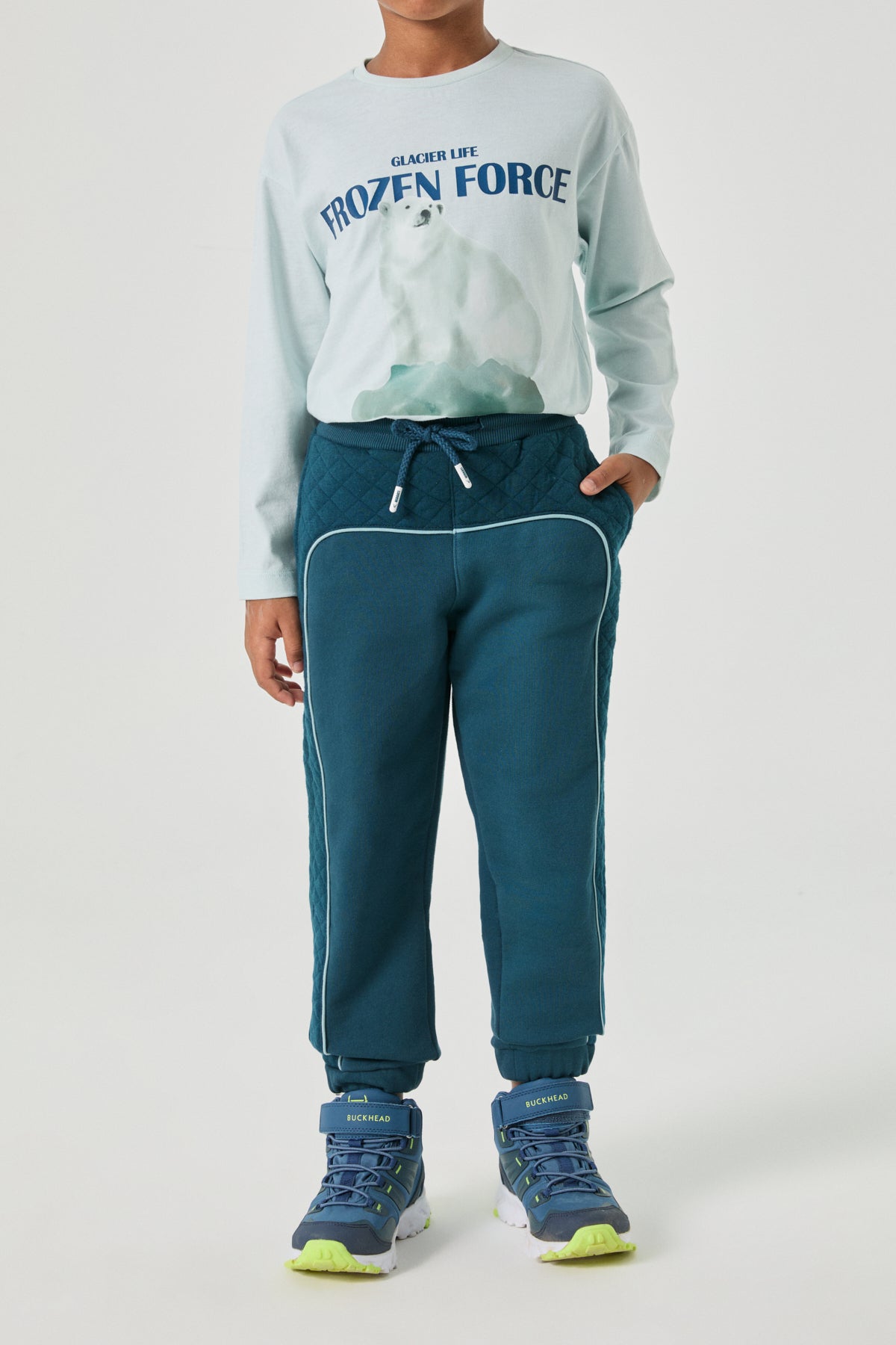 Boy Navy Blue Tracksuit Bottom