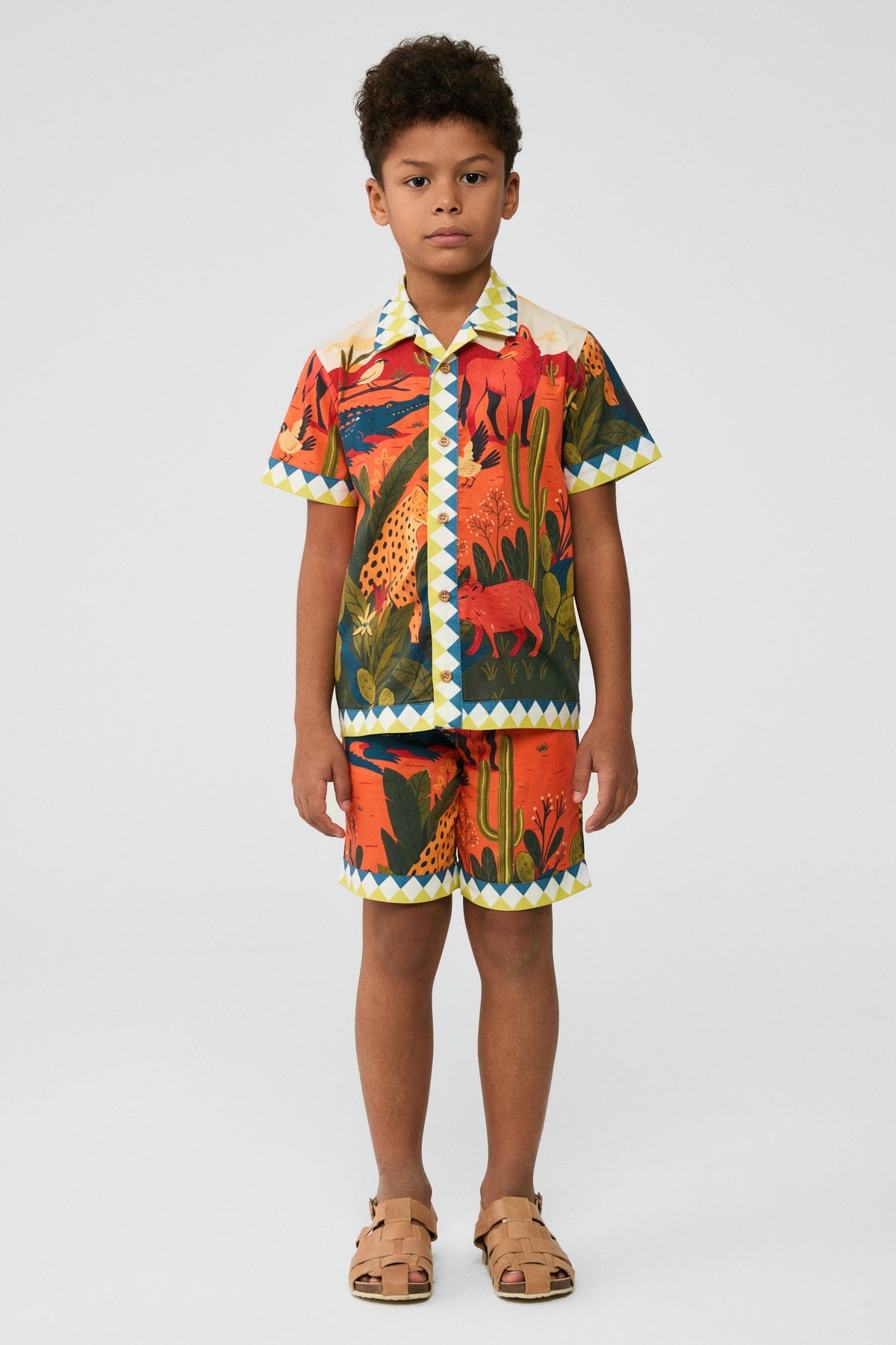 Boy Patterned Shirt