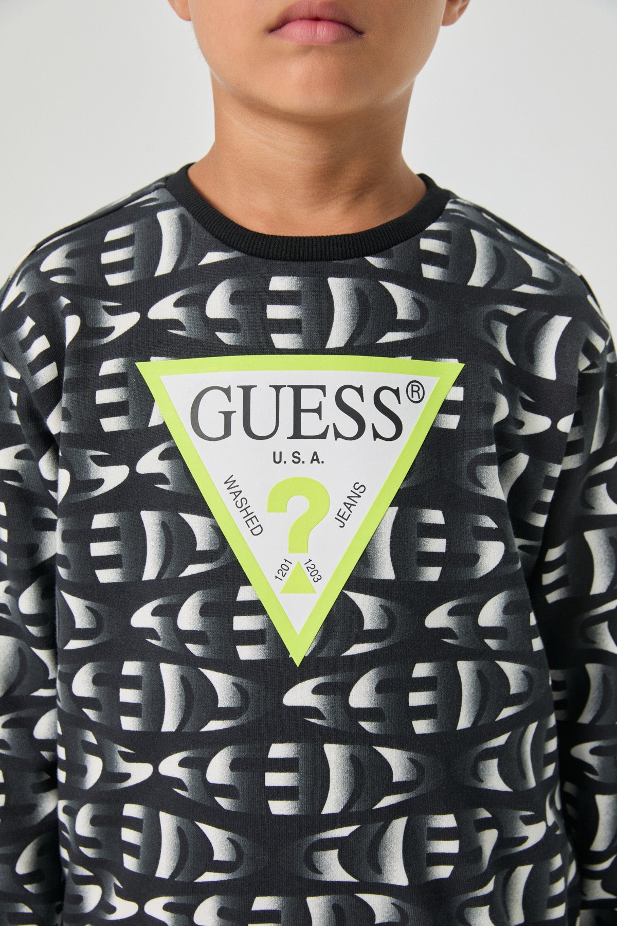 Boy Patterned Sweatshirt