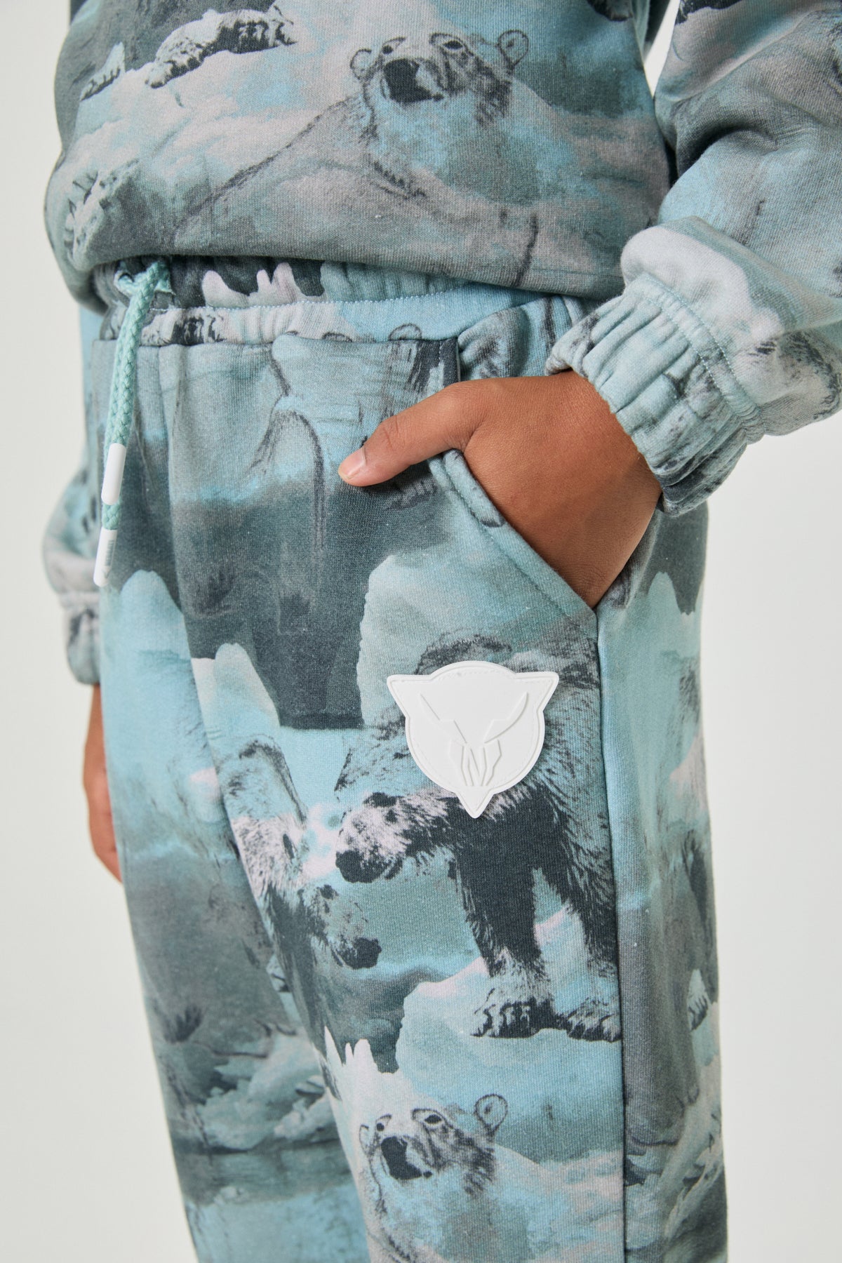 Boy Patterned Tracksuit Bottom