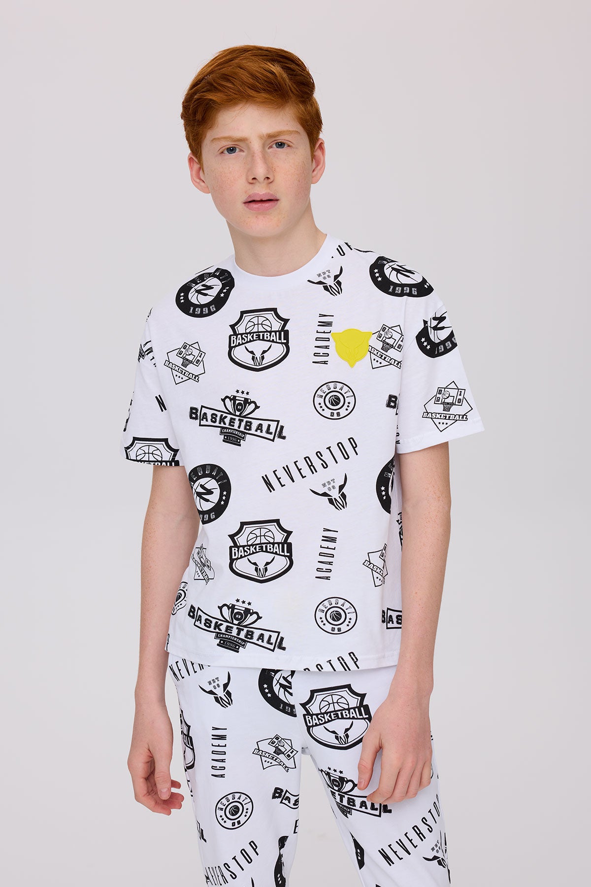 Boy Patterned Tshirt