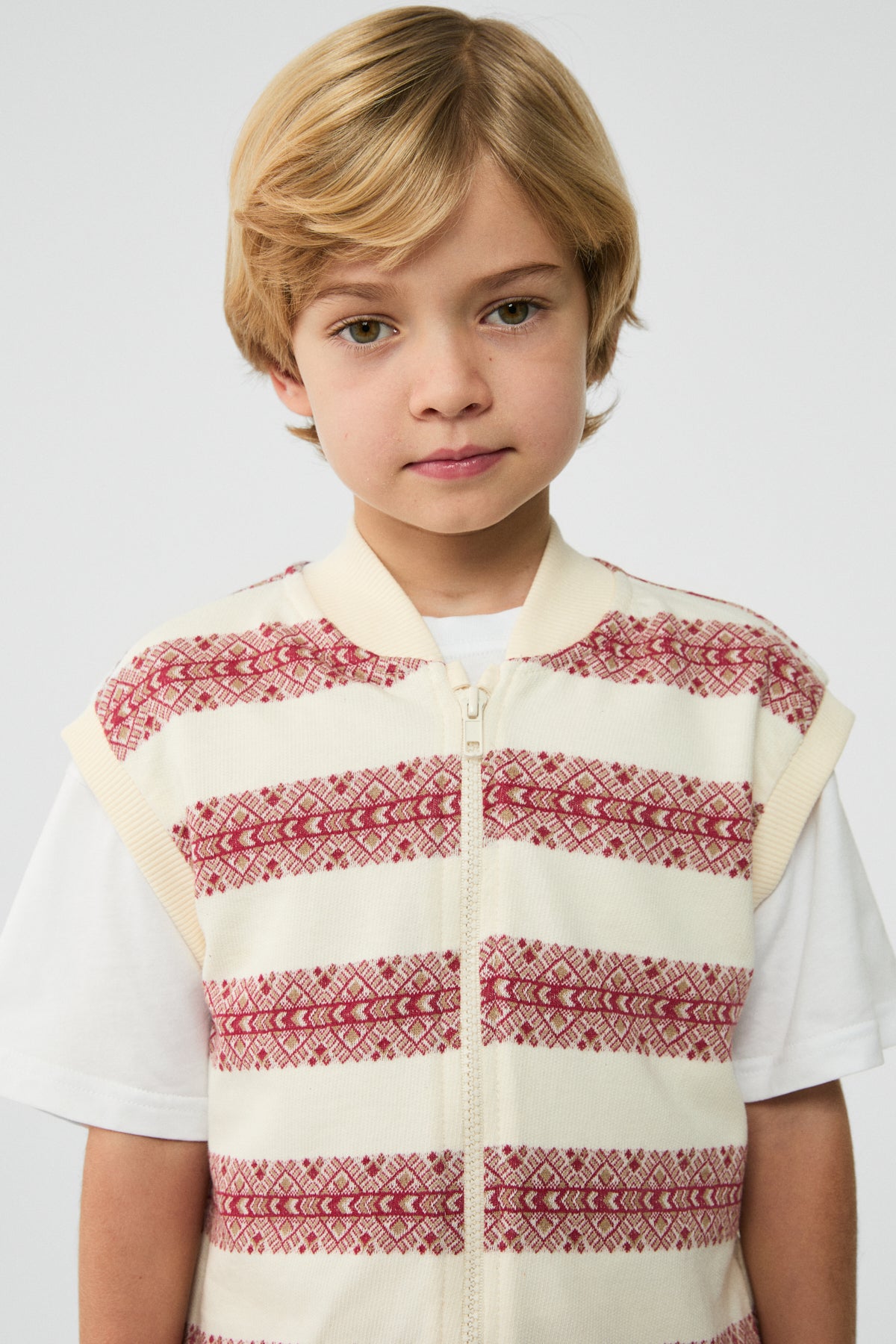 Boy Patterned Vest