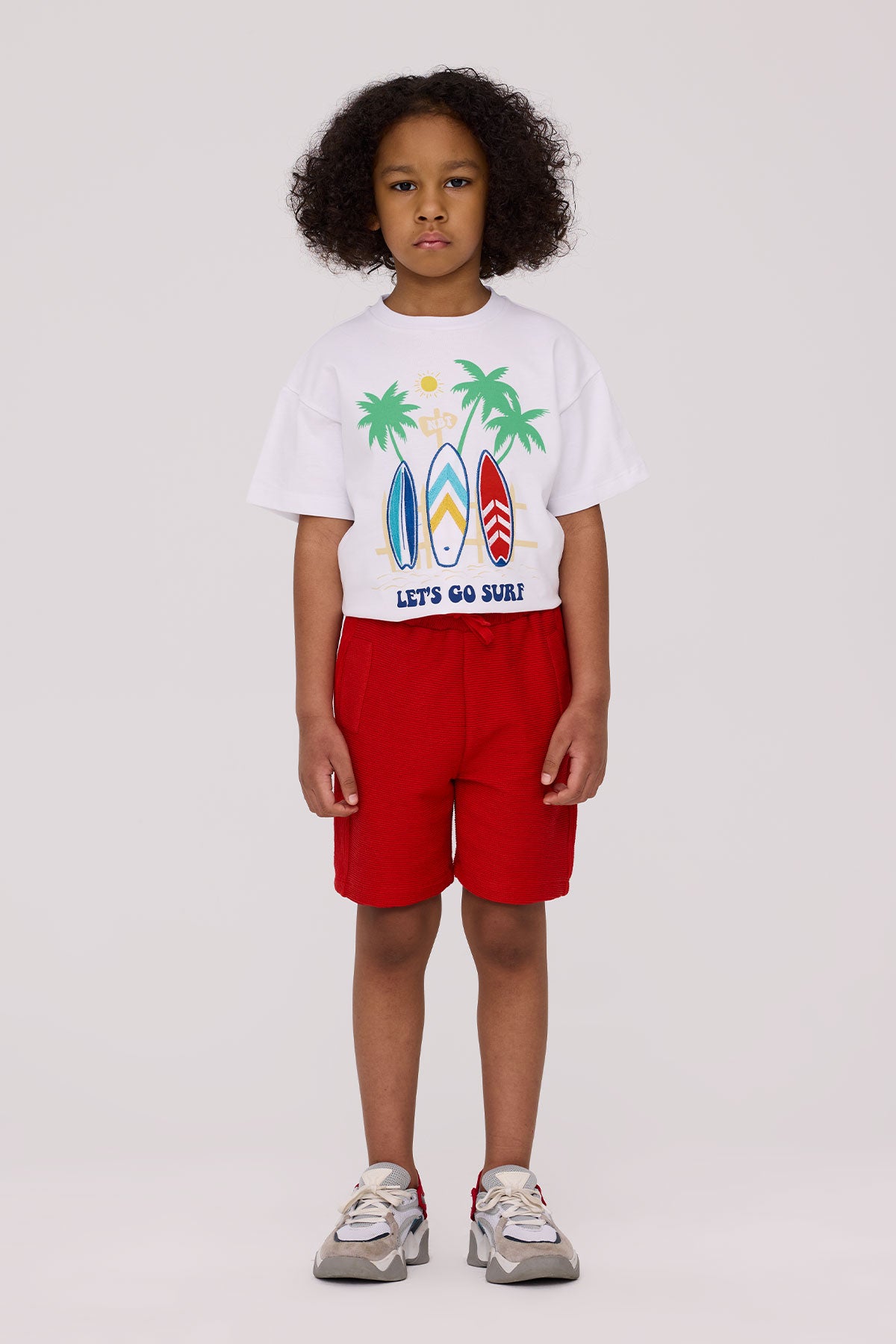 Boy Red Shorts
