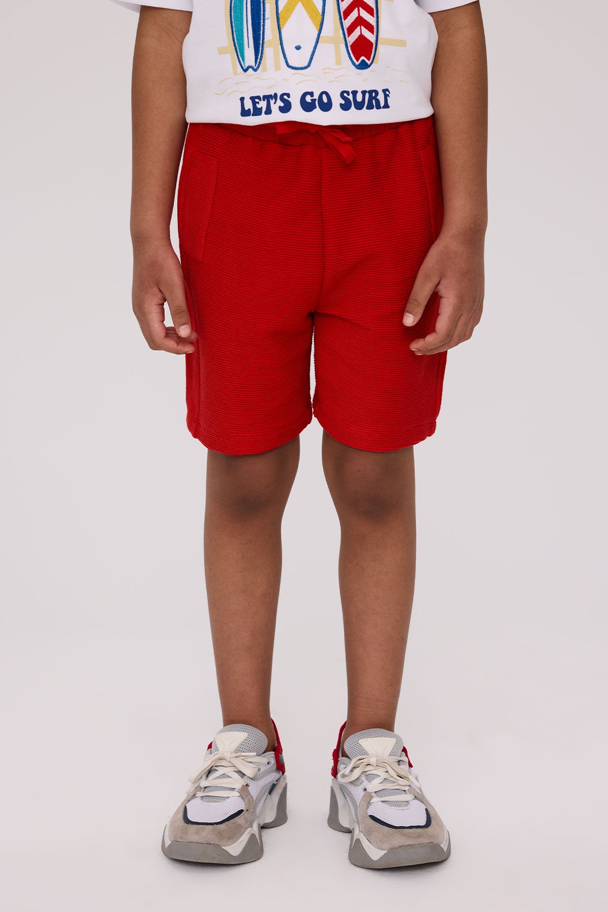 Boy Red Shorts