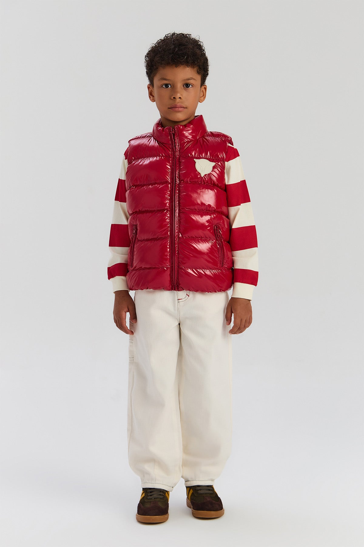 Boy Red Vest