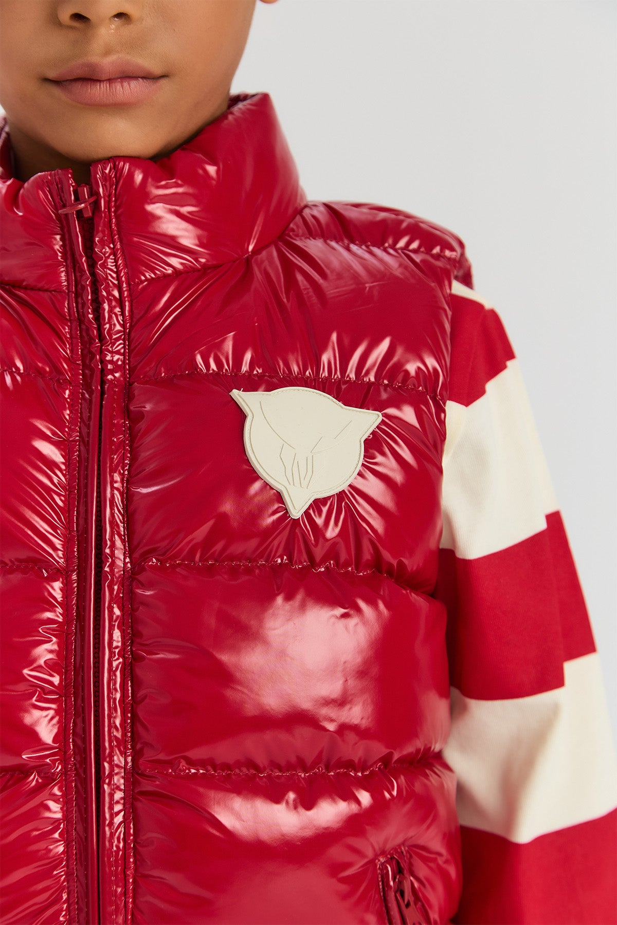 Boy Red Vest