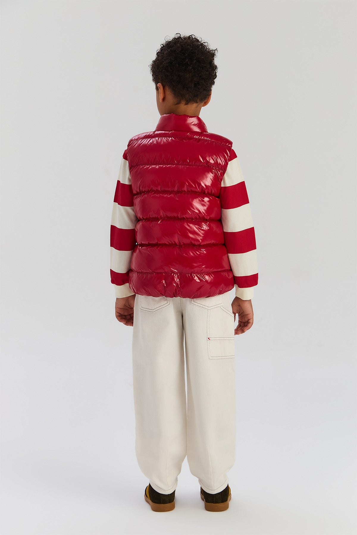 Boy Red Vest