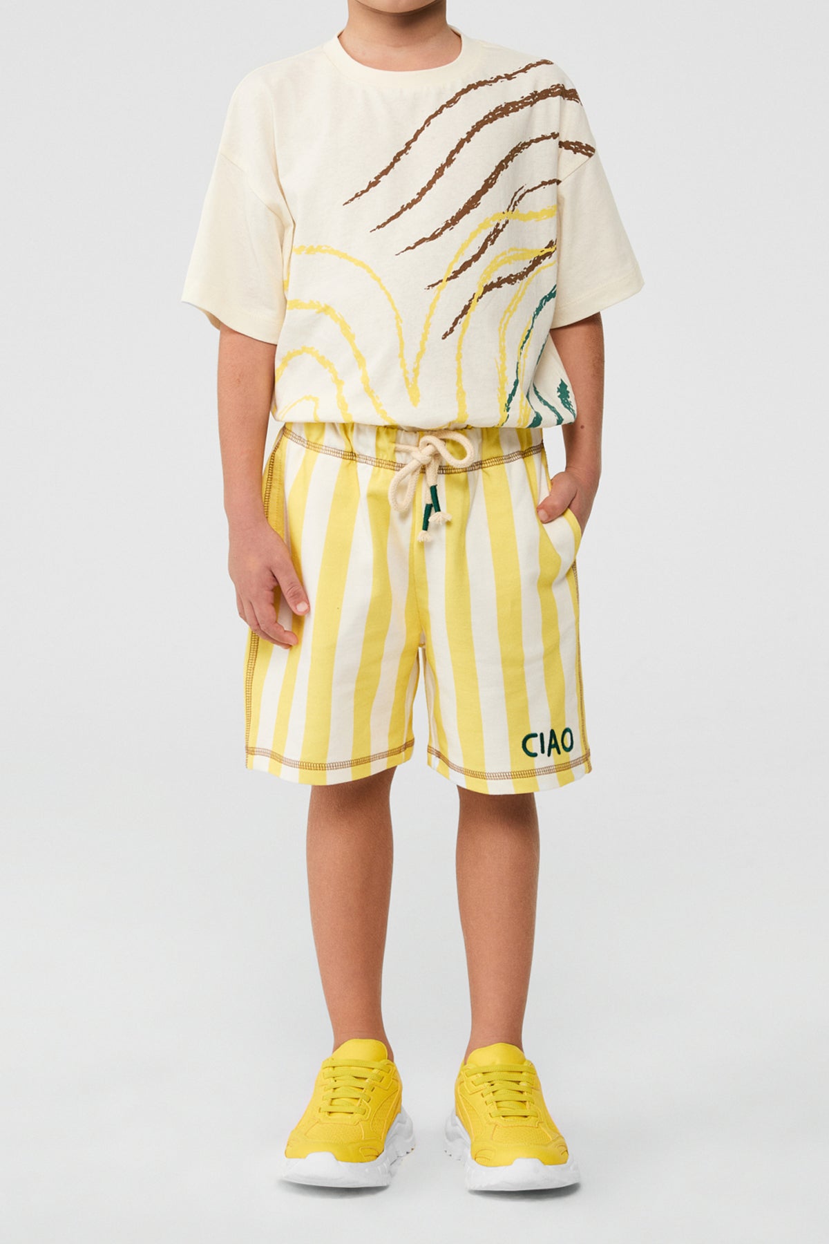 Boy Striped Shorts