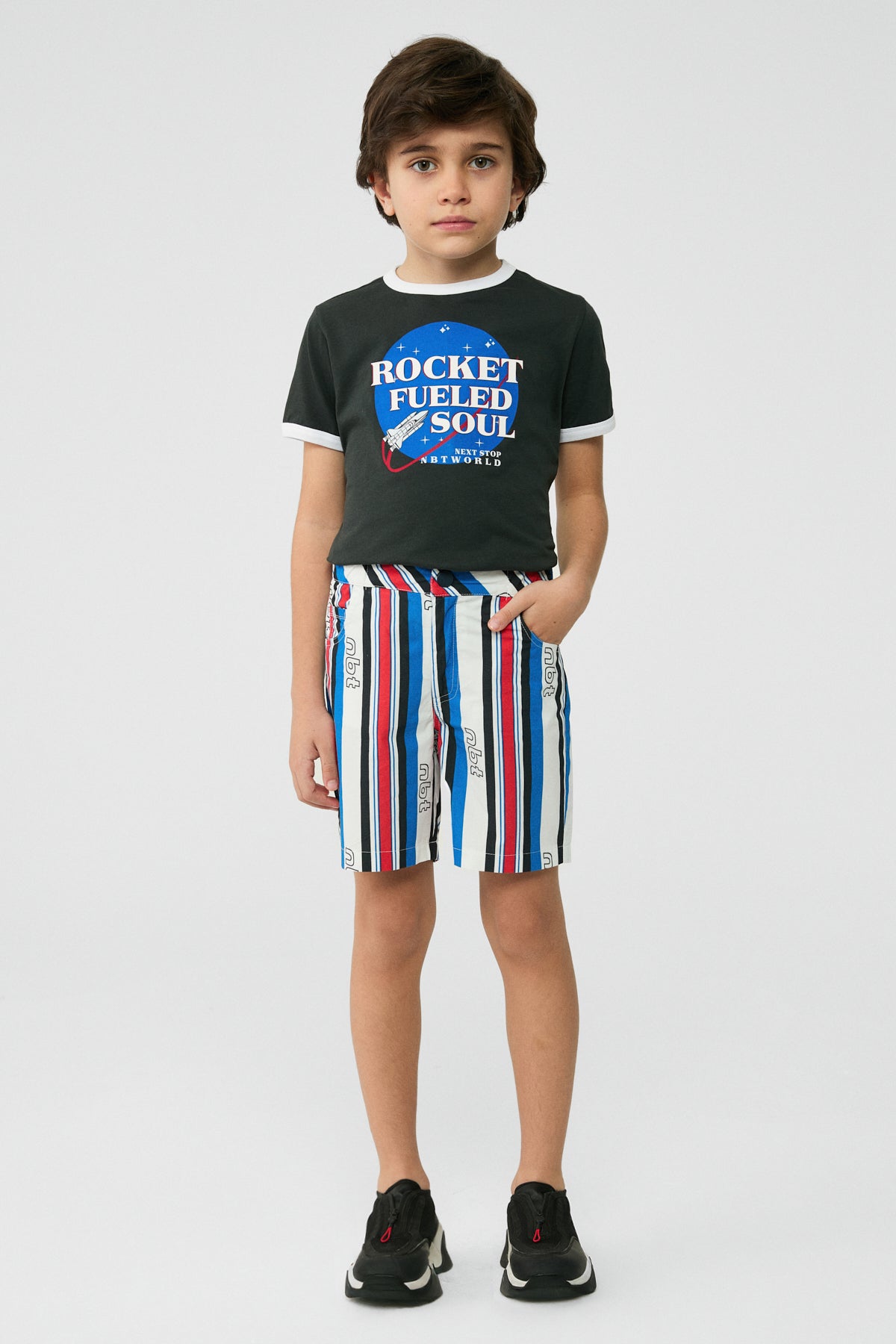 Boy Striped Shorts