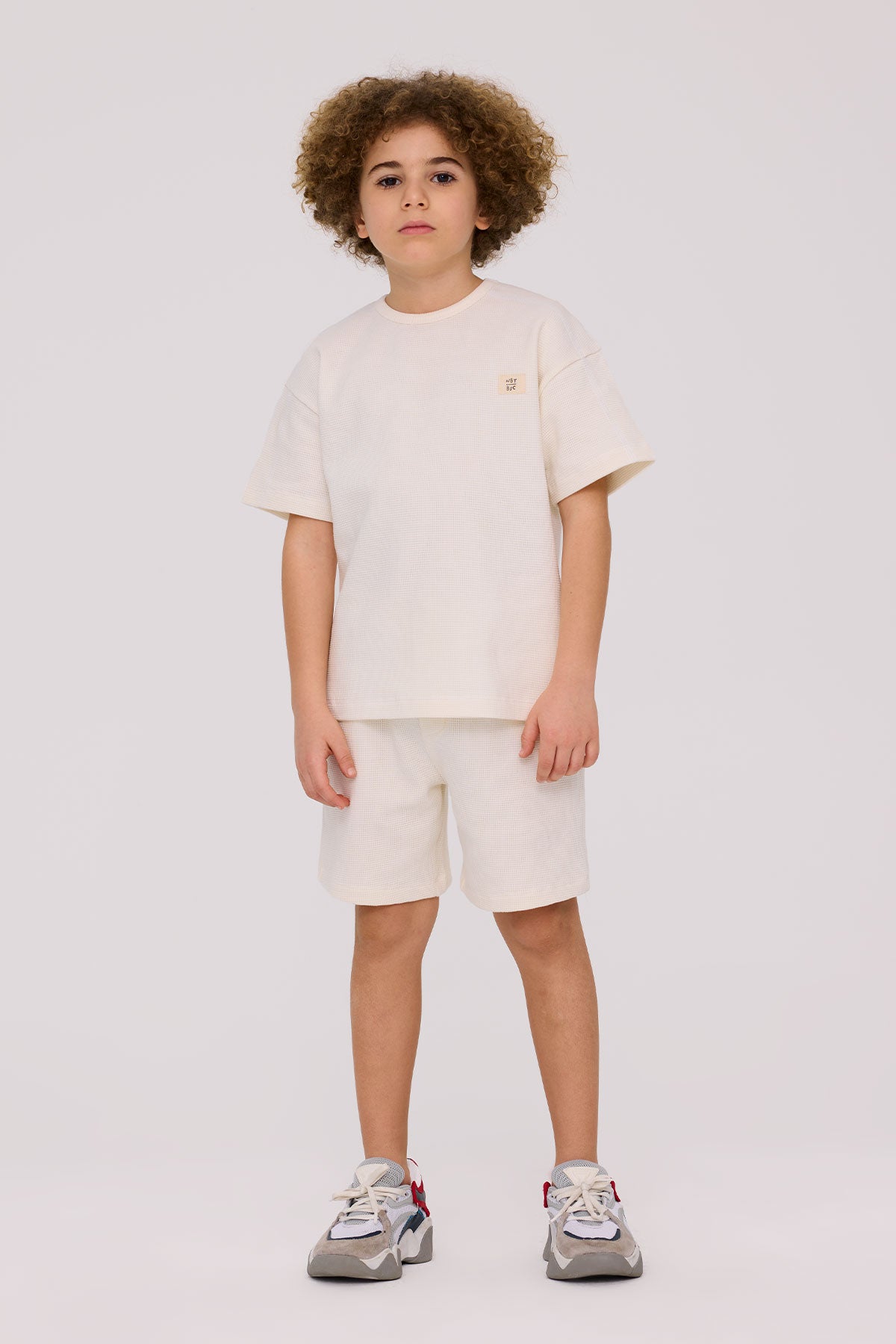 Boy White Pajama Set