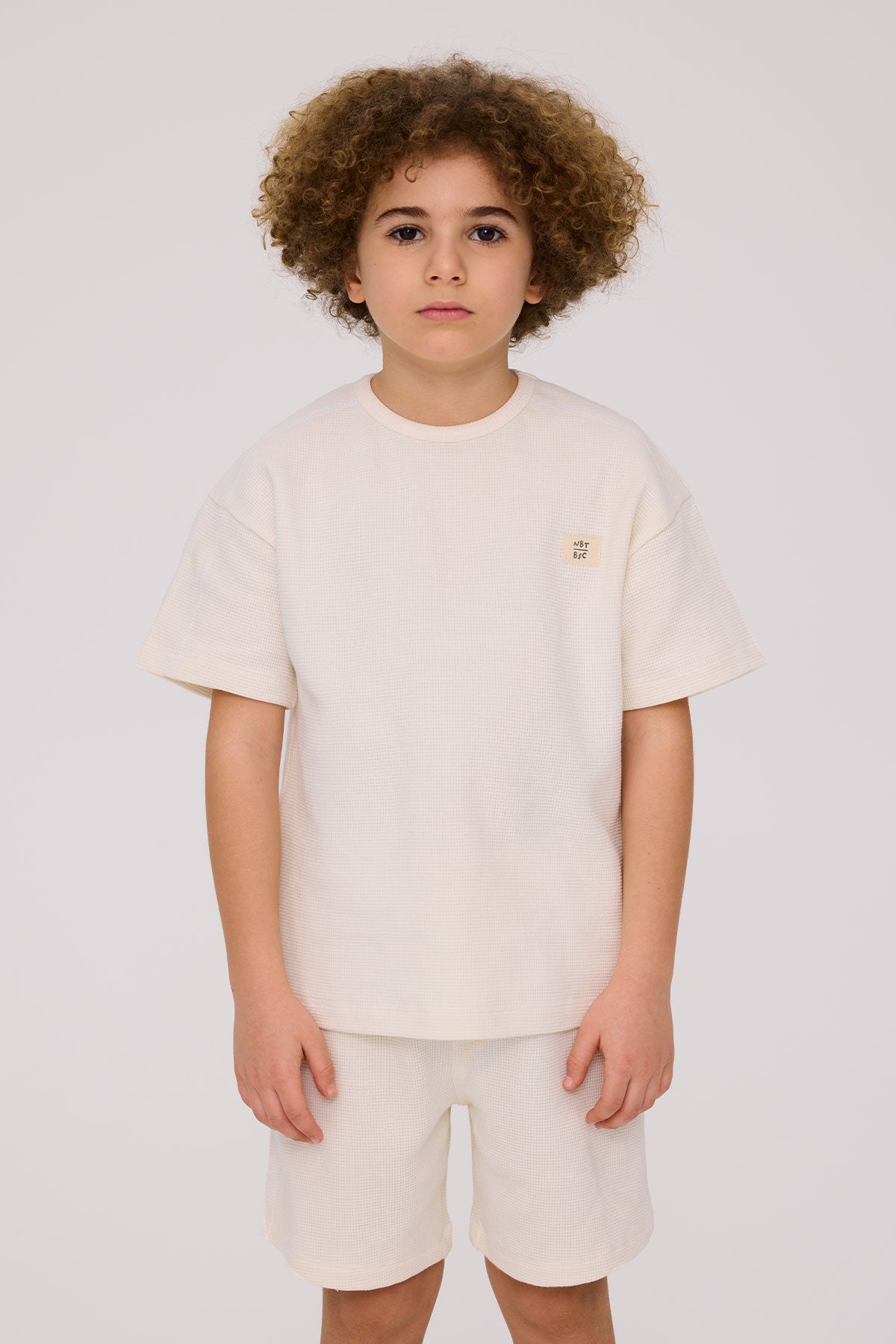 Boy White Pajama Set
