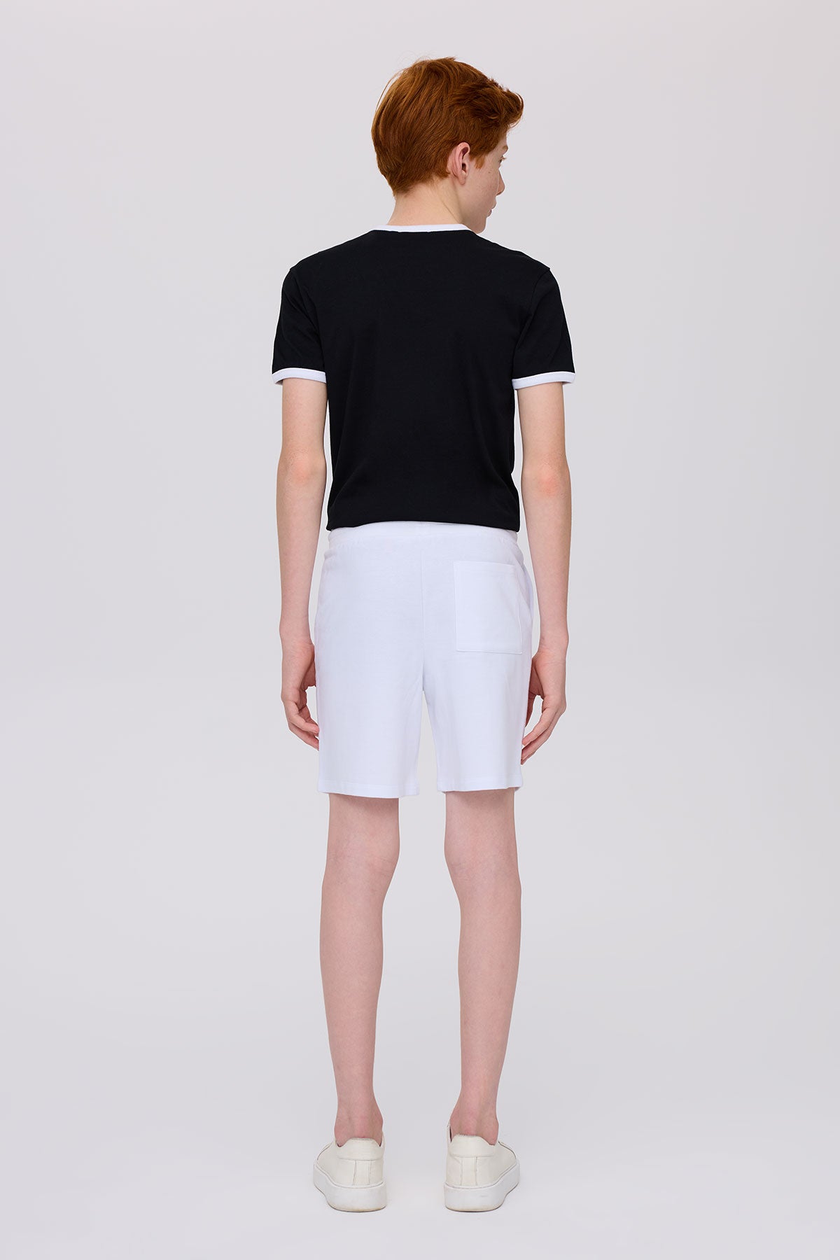 Boy White Shorts