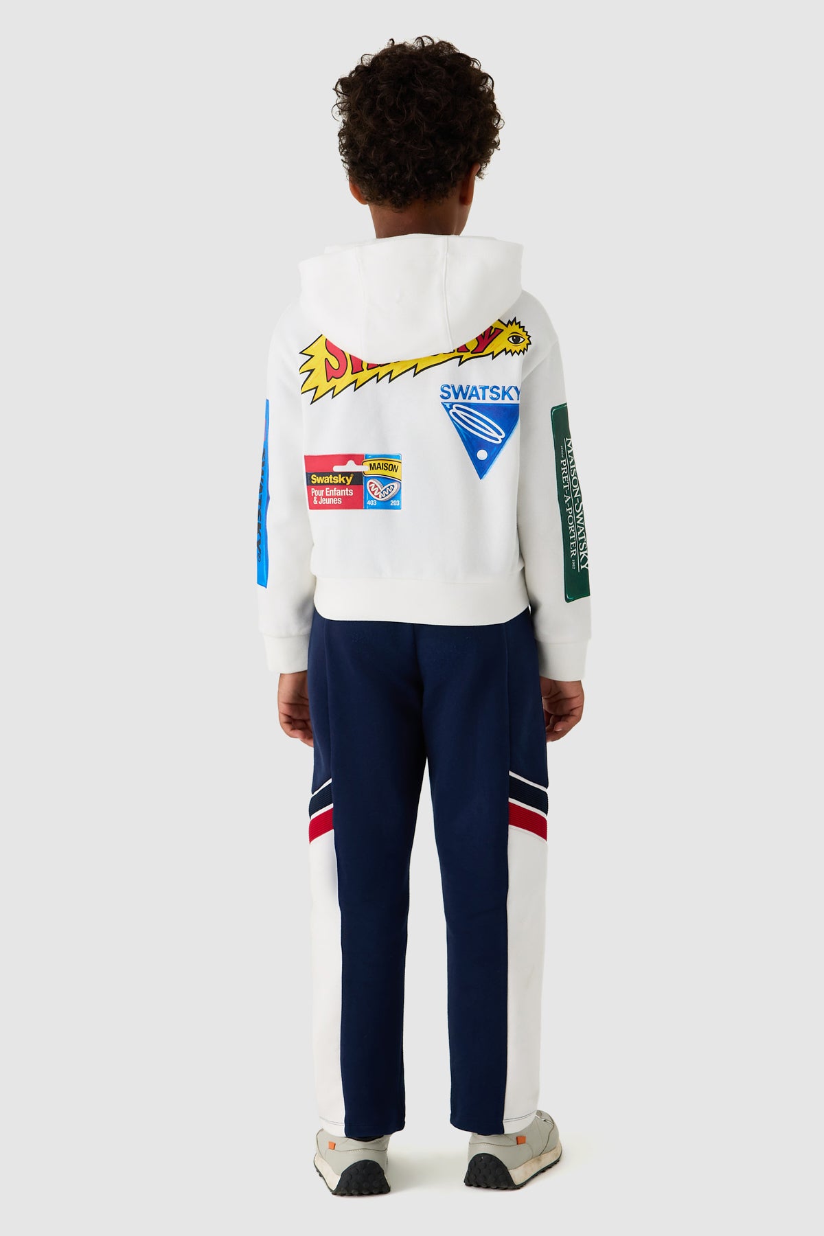 Boy White Sweatshirt