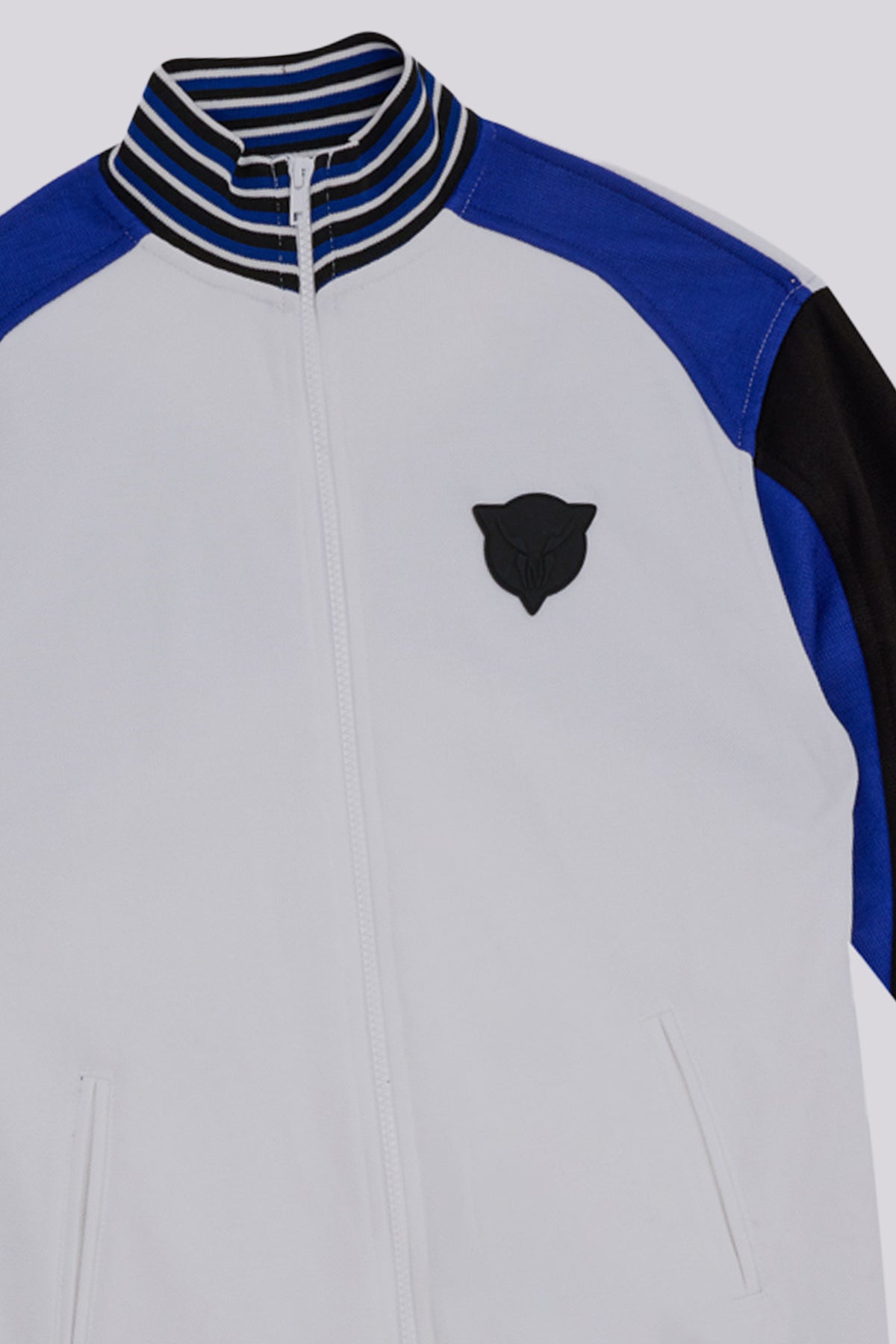 Boy White Tracksuit Top