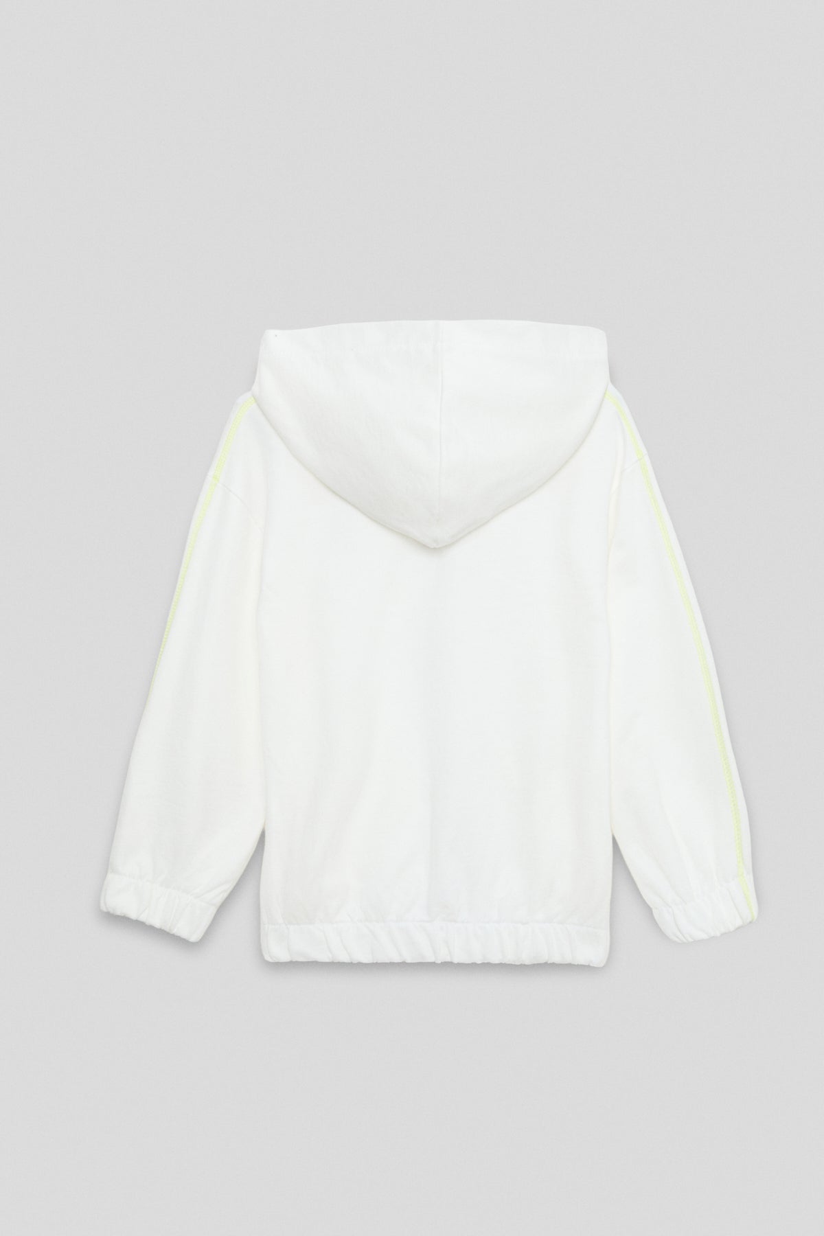 Boy White Tracksuit Top
