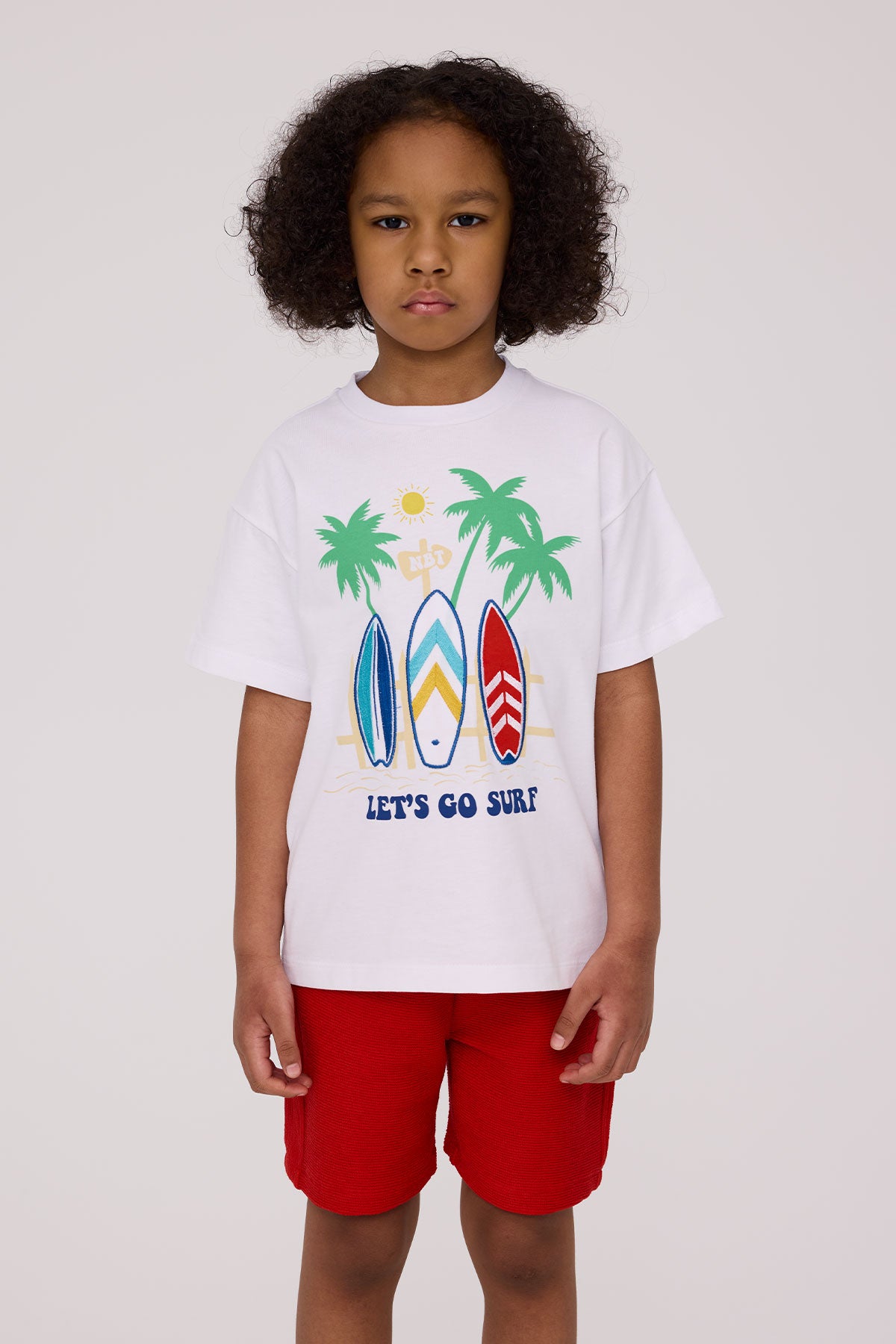 Boy White Tshirt