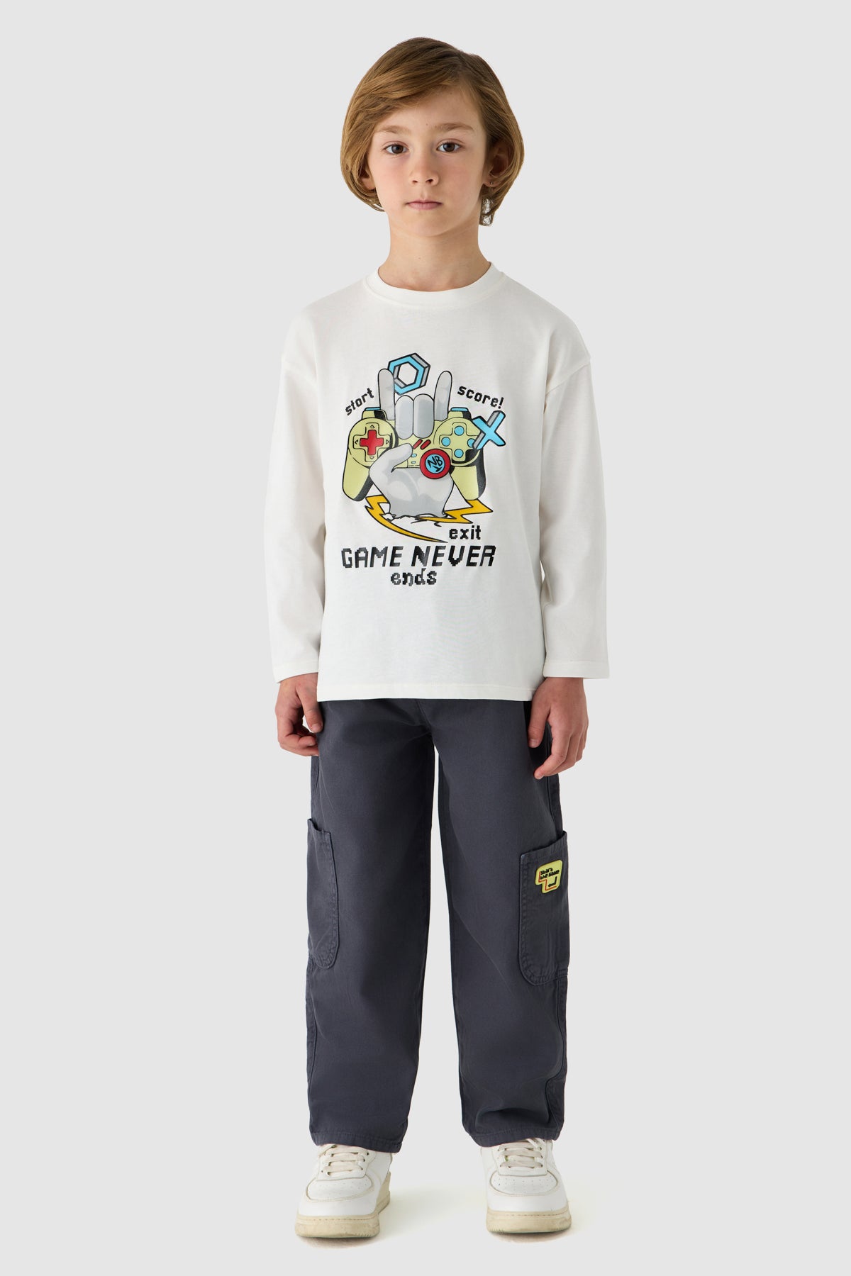 Boy White Tshirt