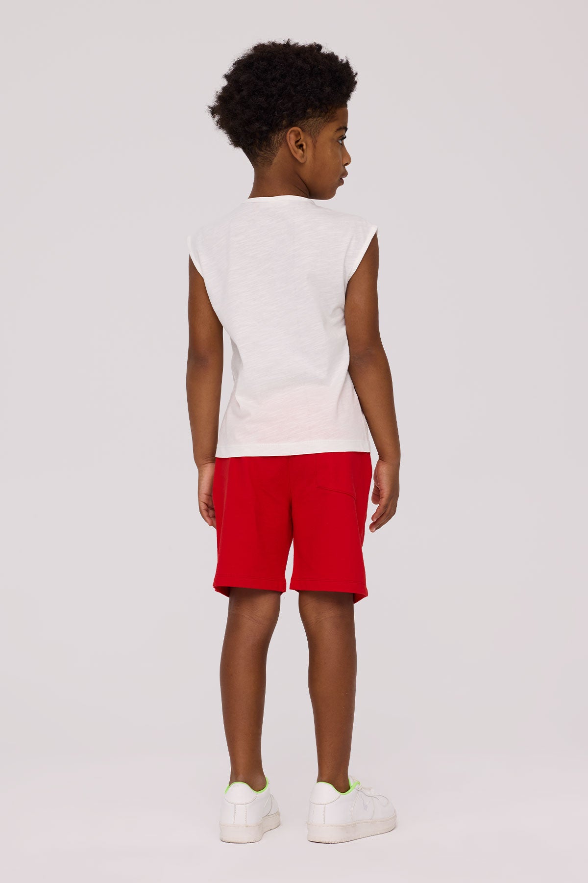 Boy White Undershirt