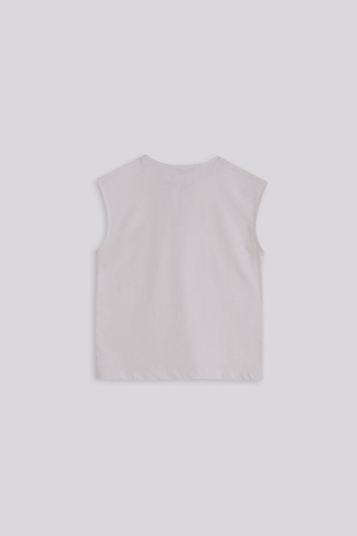 Boy White Undershirt