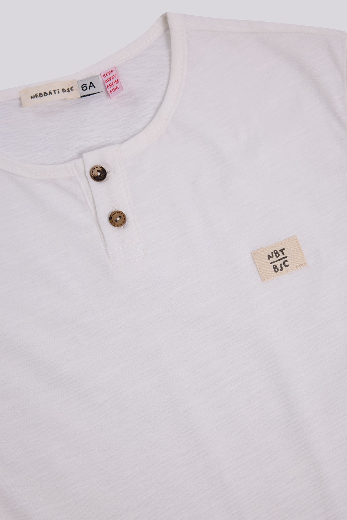 Boy White Undershirt
