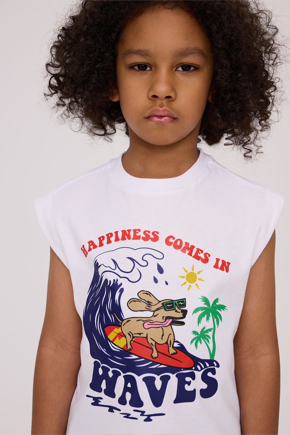 Boy White Undershirt