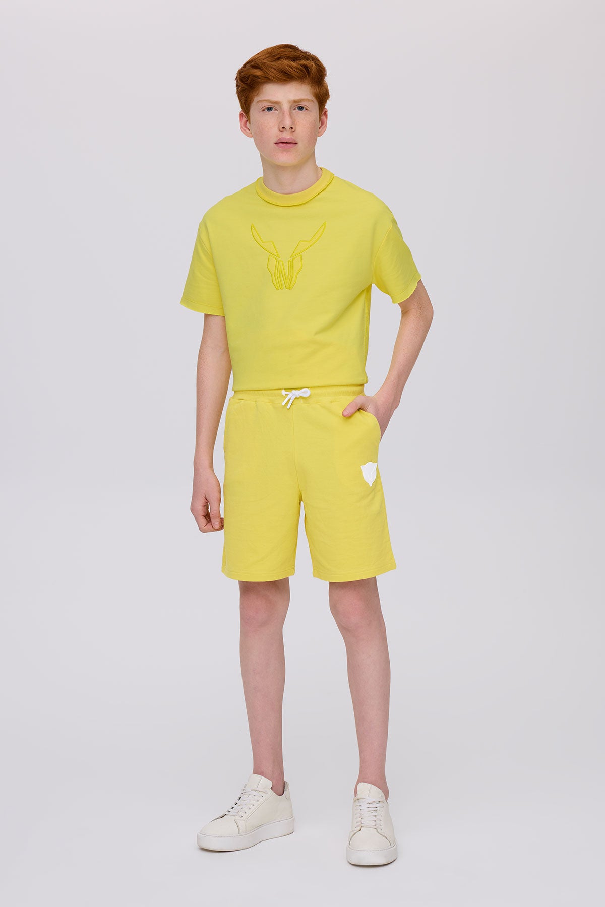 Boy Yellow Shorts