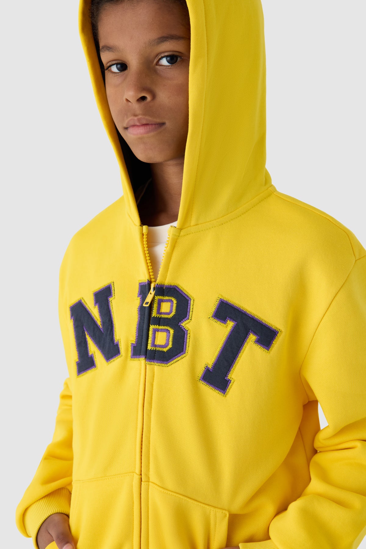 Boy Yellow Tracksuit Top