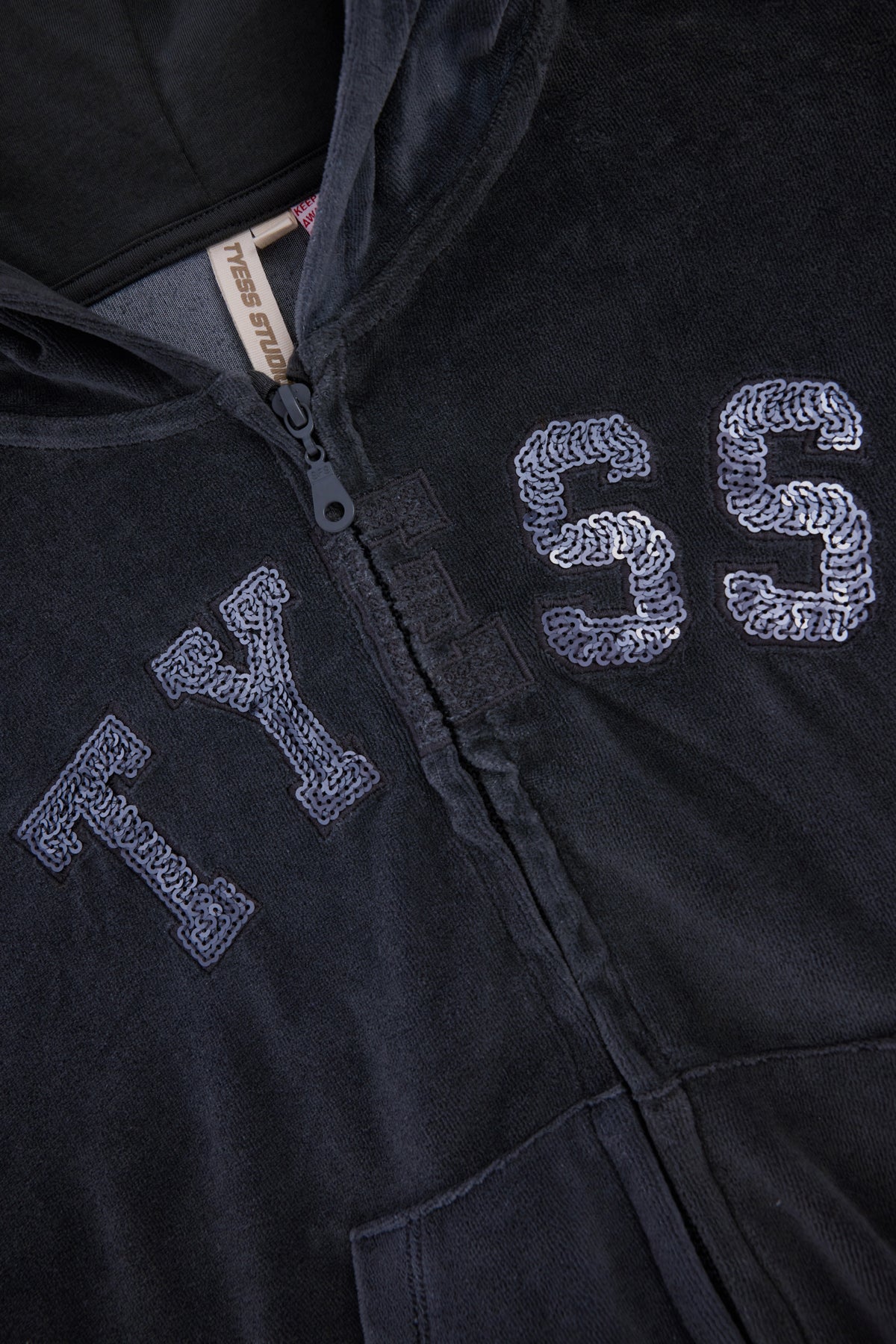 Girl Anthracite Tracksuit Top