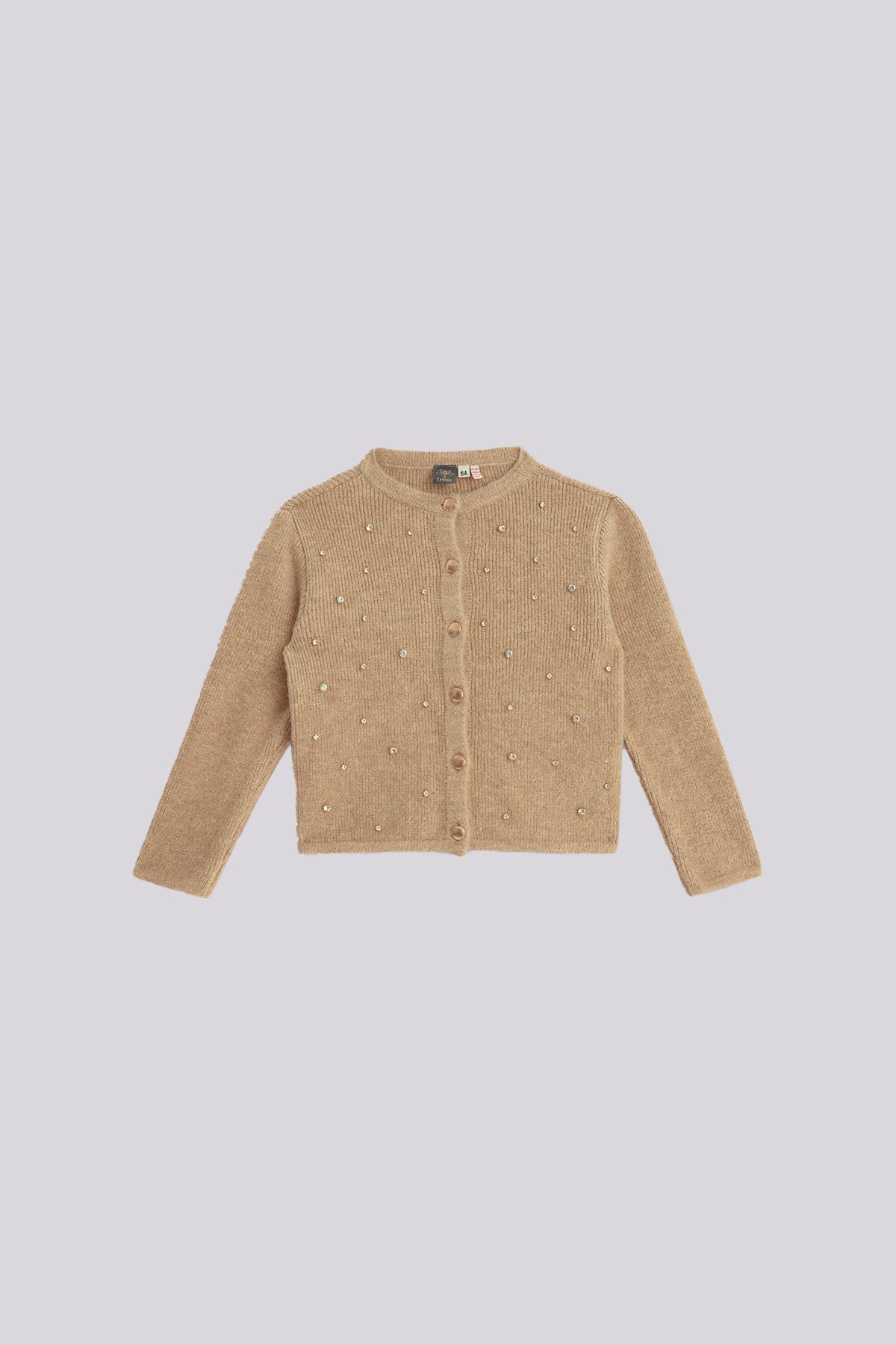 Girl Beige Cardigan