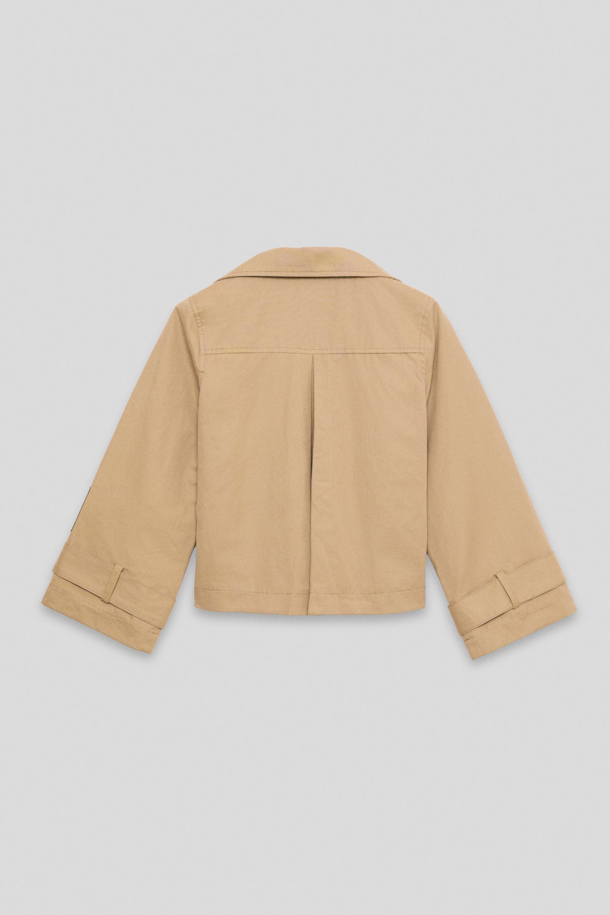 Girl Beige Trench