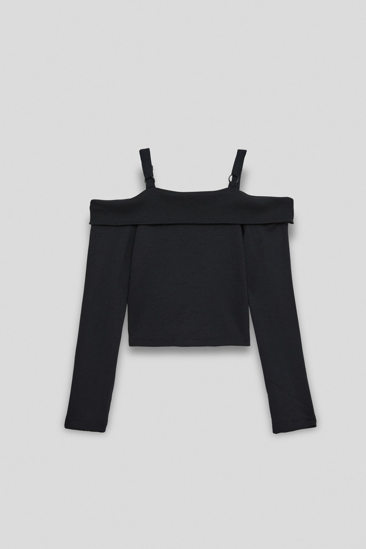 Girl Black Blouse