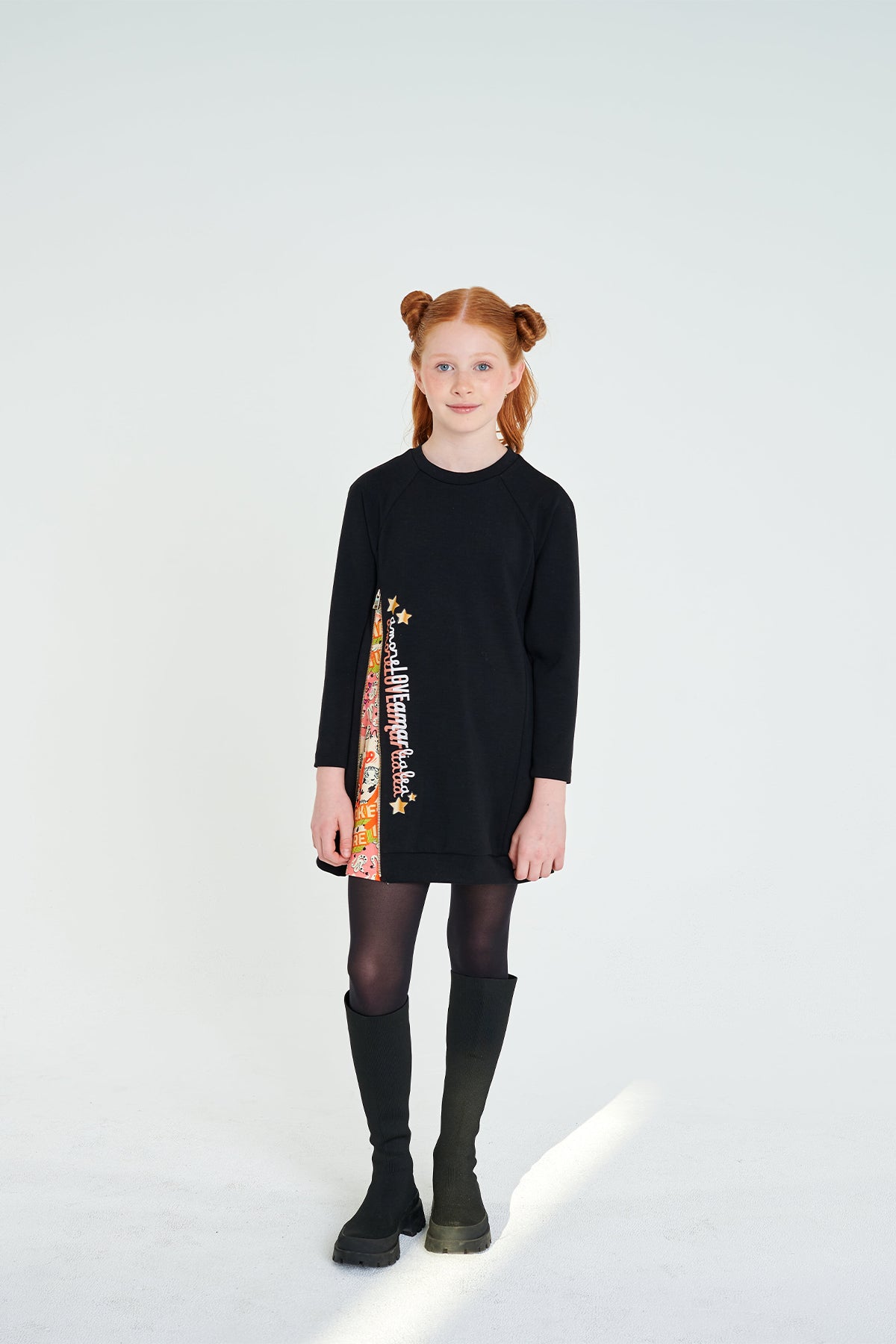 فستان اسود للبنات