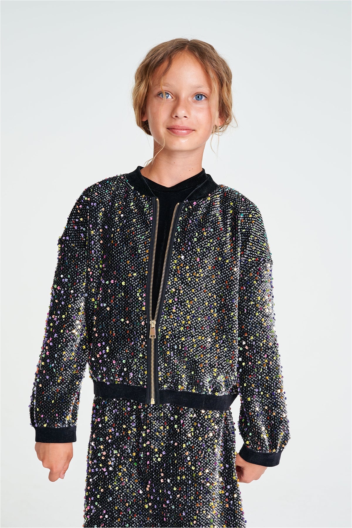 Girl Black Jacket
