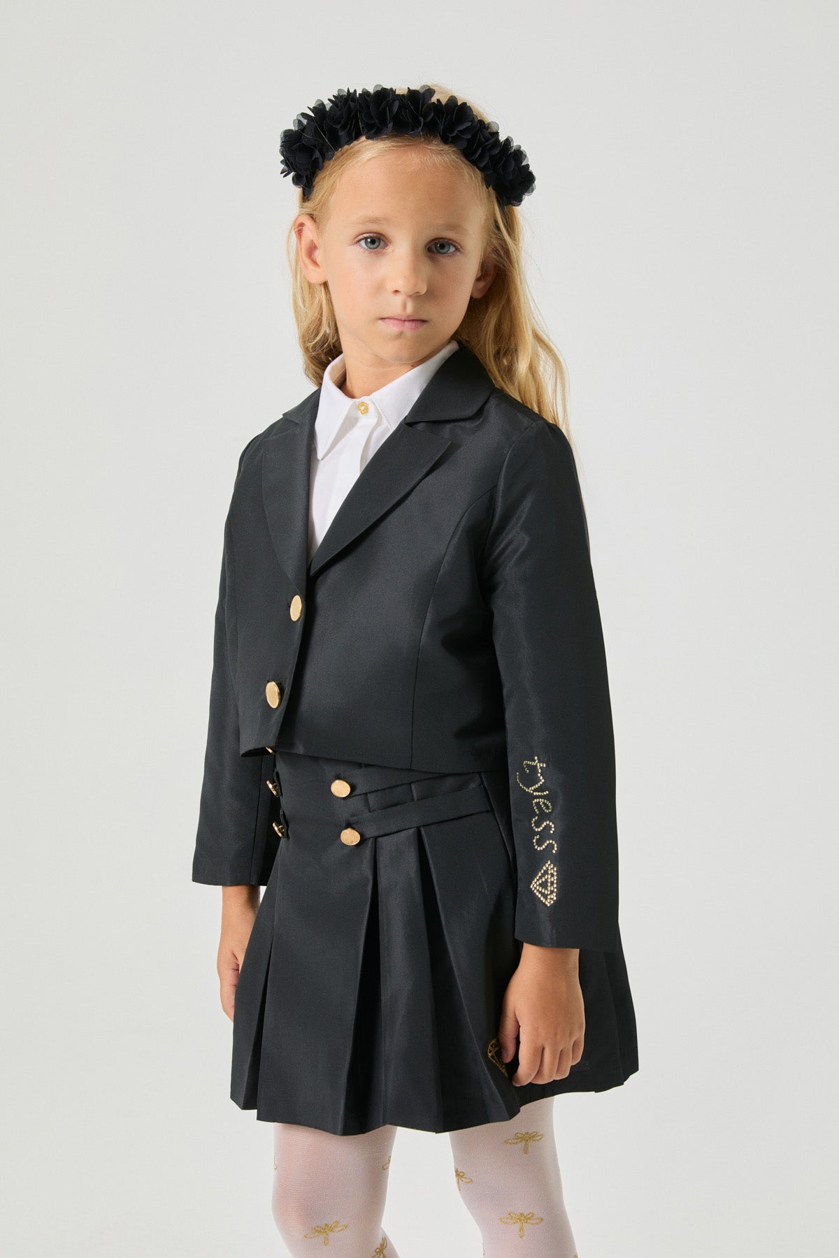 Girl Black Jacket
