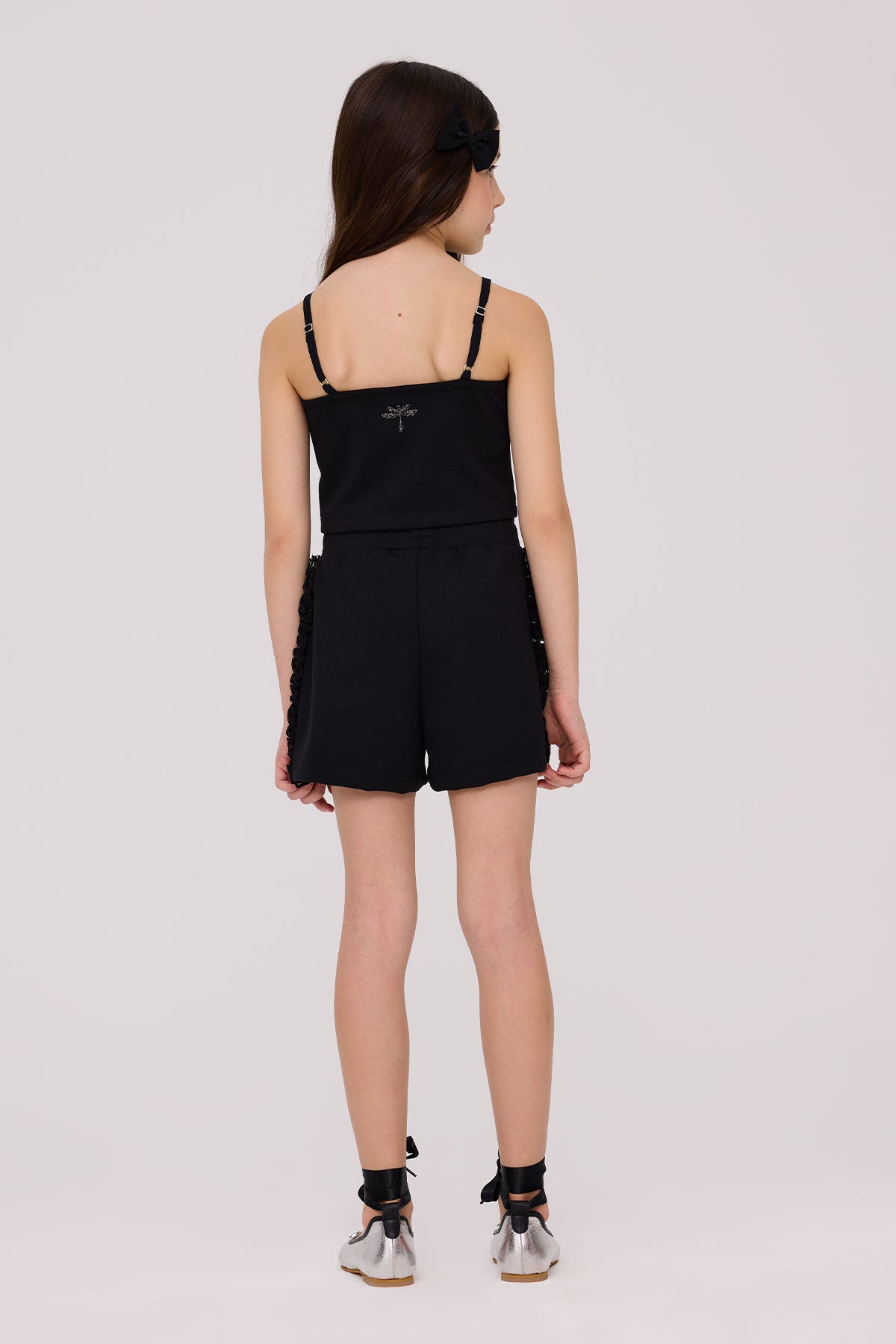 Girl Black Shorts