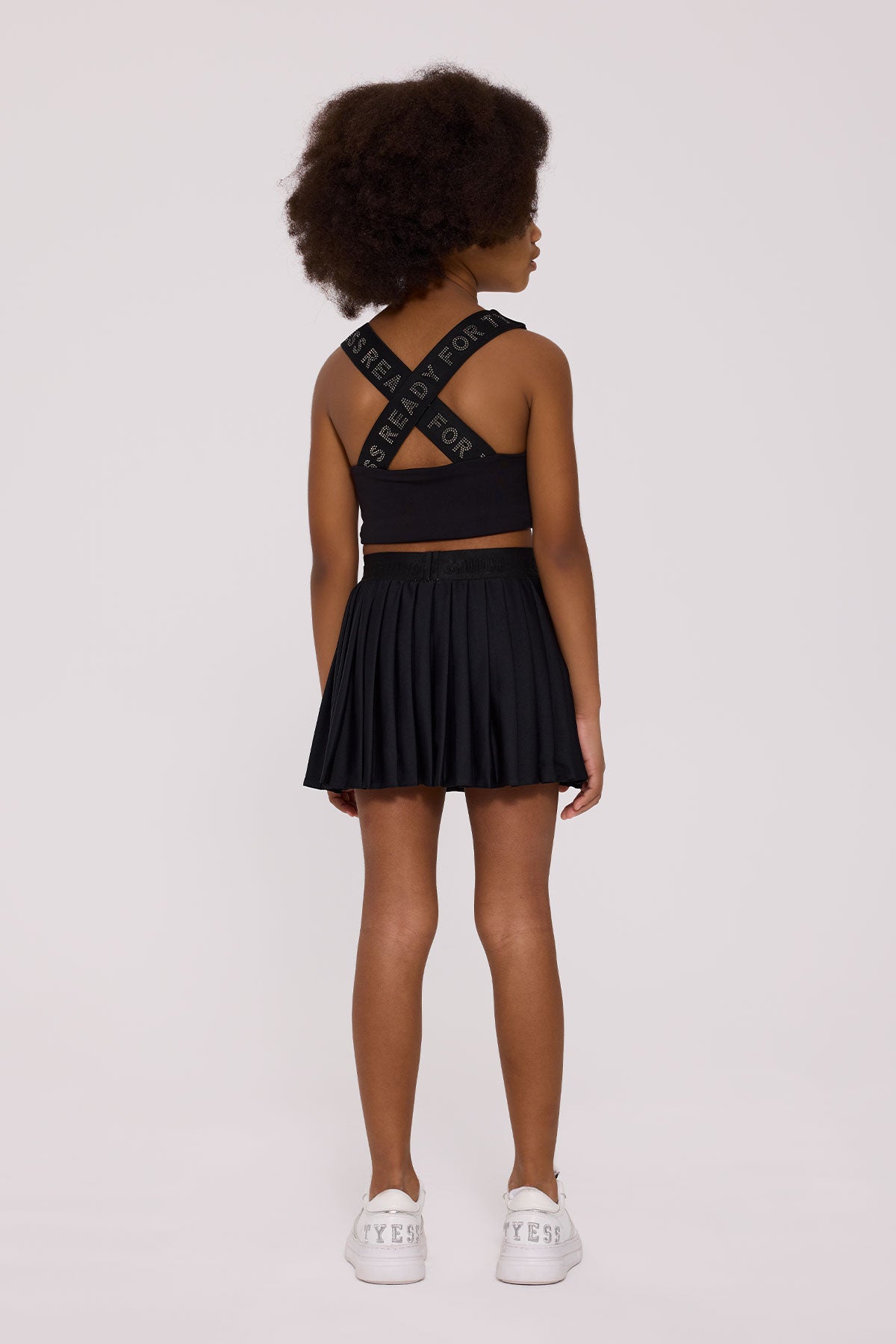 Girl Black Skirt