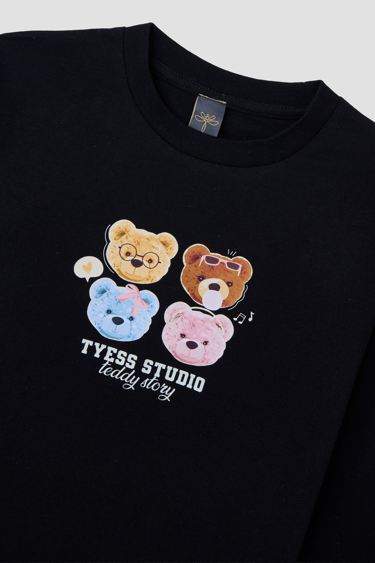 Girl Black Tshirt