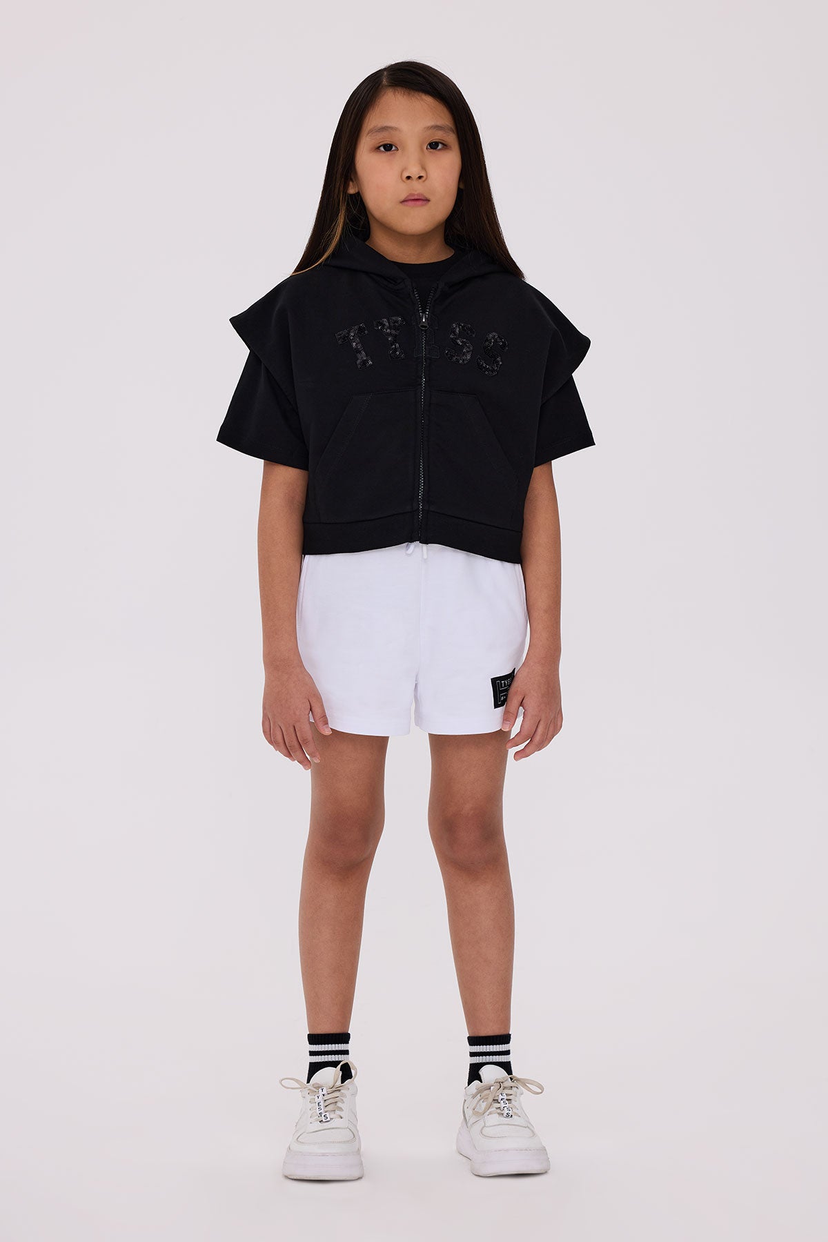 Girl Black Vest