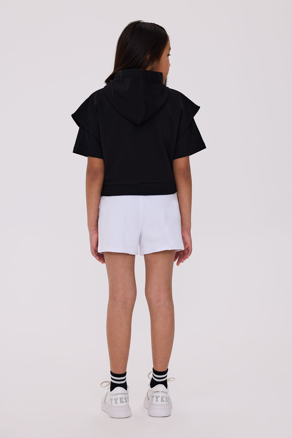 Girl Black Vest