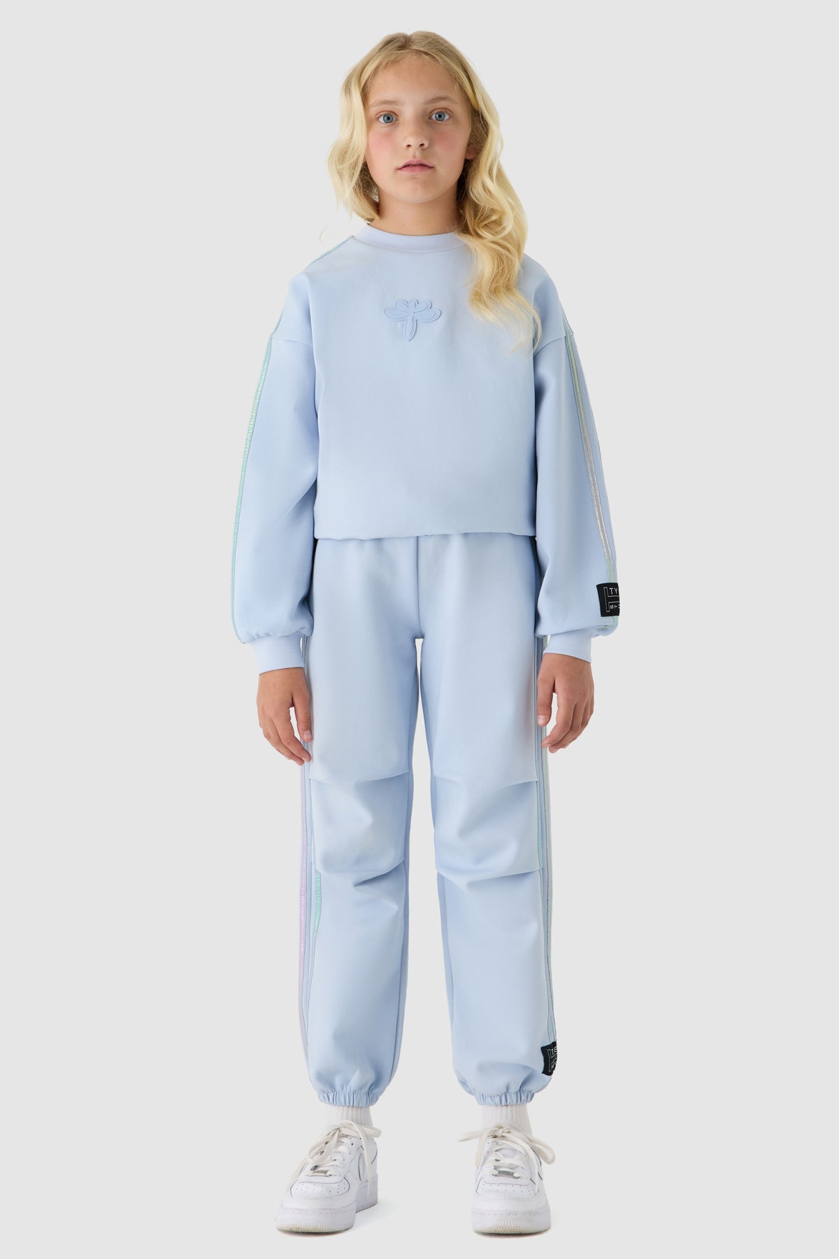 Girl Blue Tracksuit Bottom