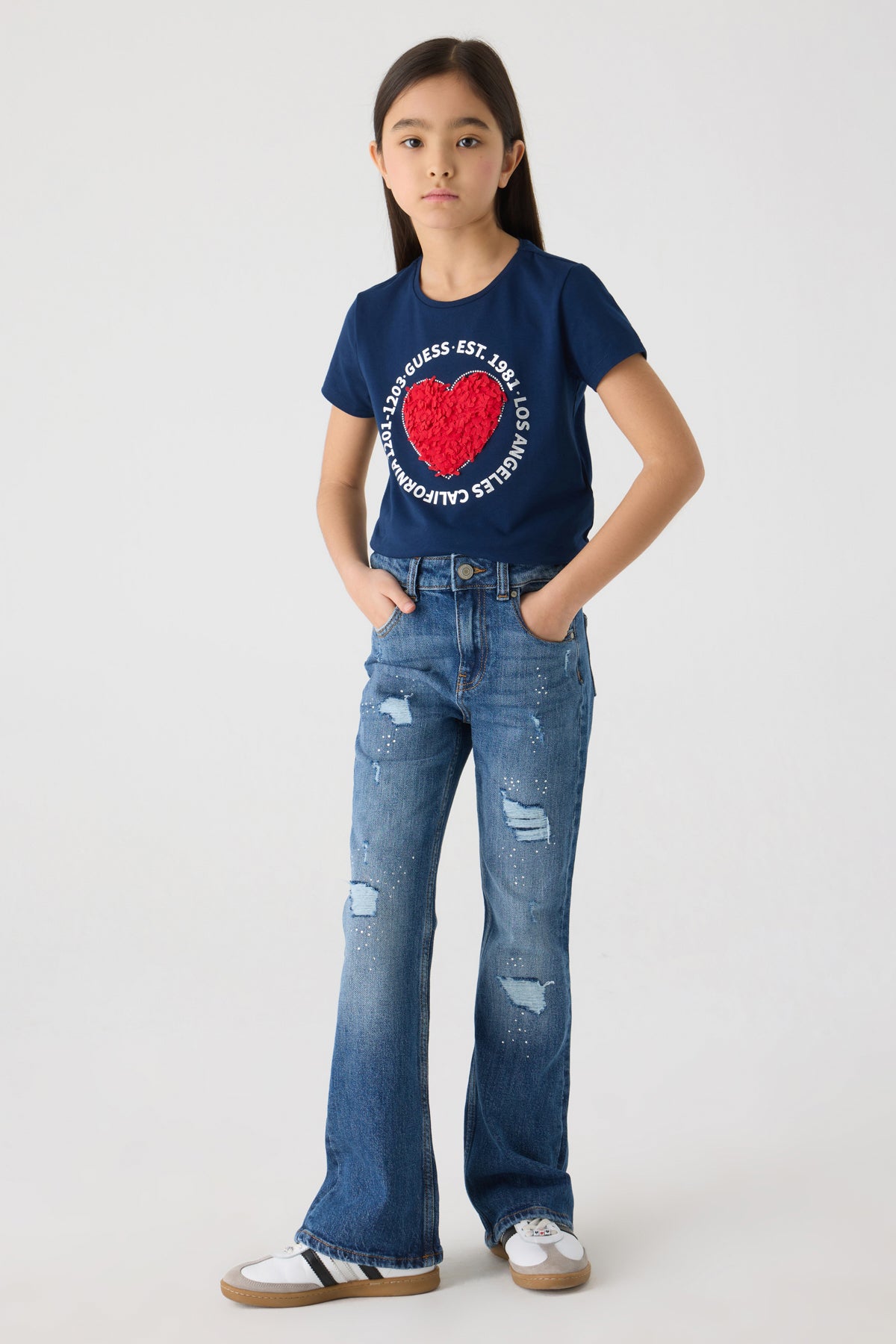 Girl Blue Trousers
